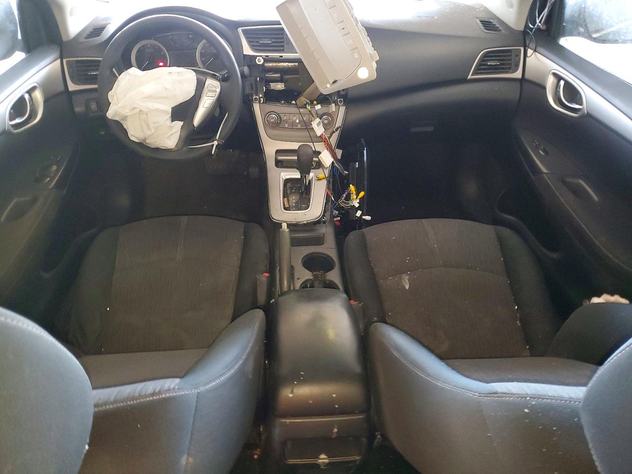 2014 Nissan Sentra S Black vin: 1N4AB7AP3EN855178