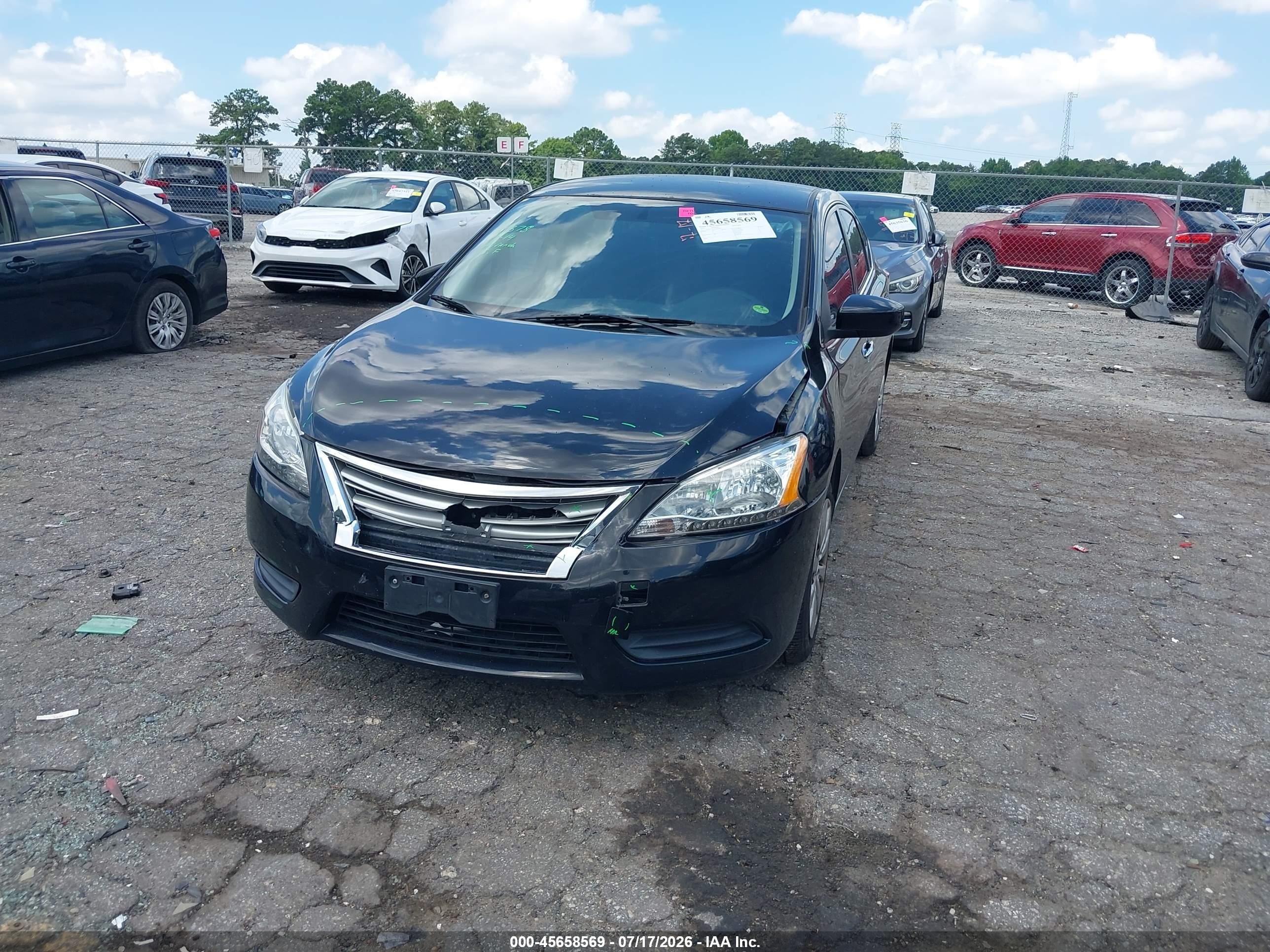2013 Nissan Sentra Sv Black vin: 1N4AB7AP4DN902099