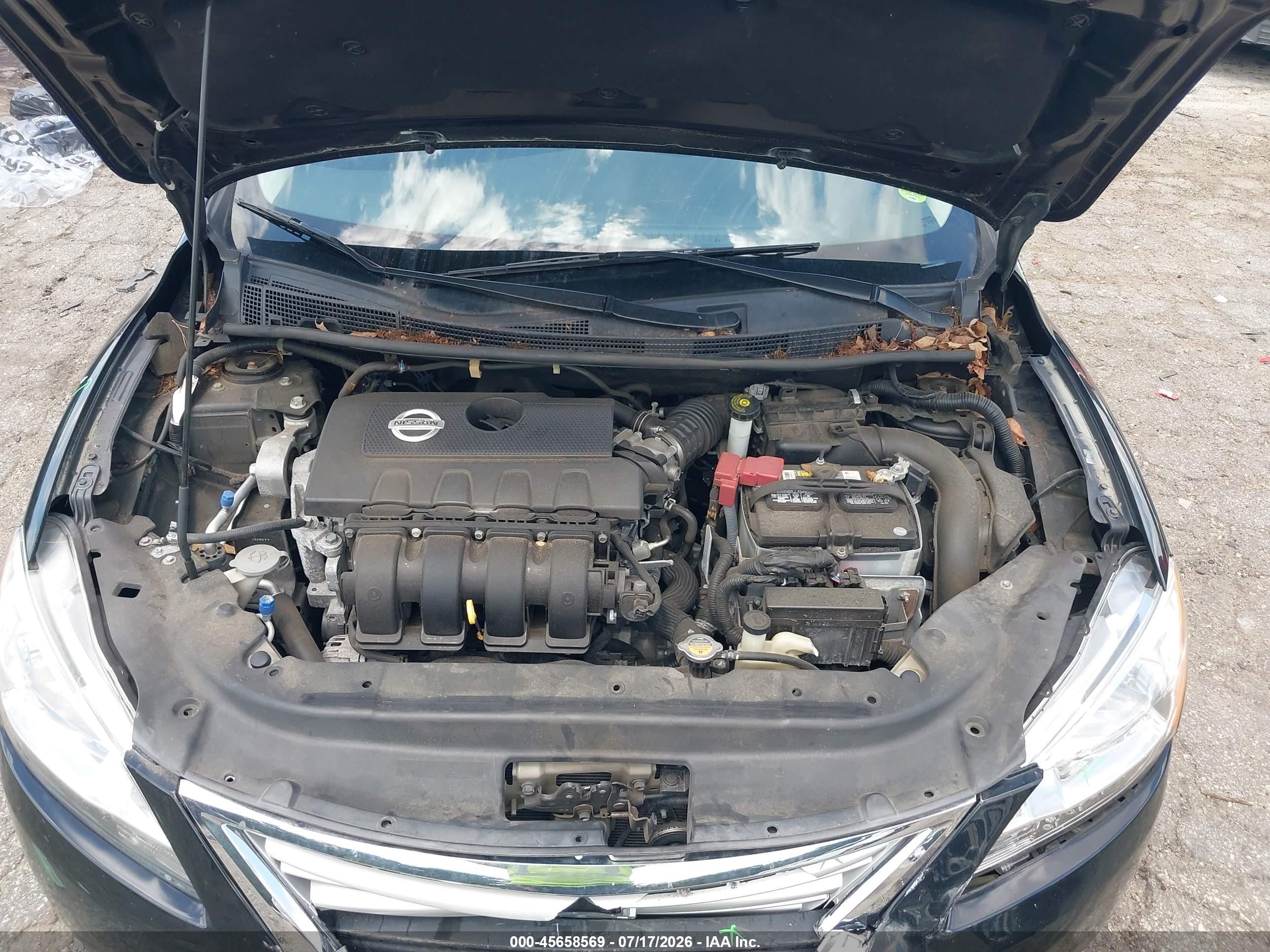 2013 Nissan Sentra Sv Black vin: 1N4AB7AP4DN902099