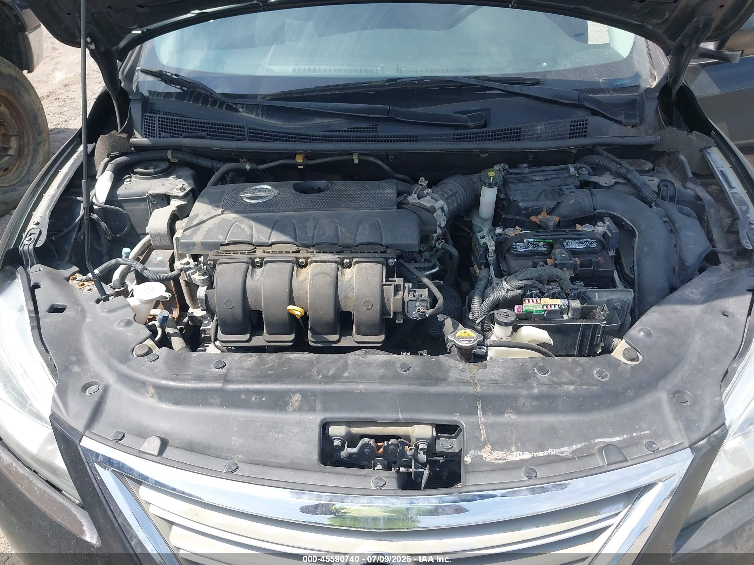 2013 Nissan Sentra Sv Black vin: 1N4AB7AP4DN906735