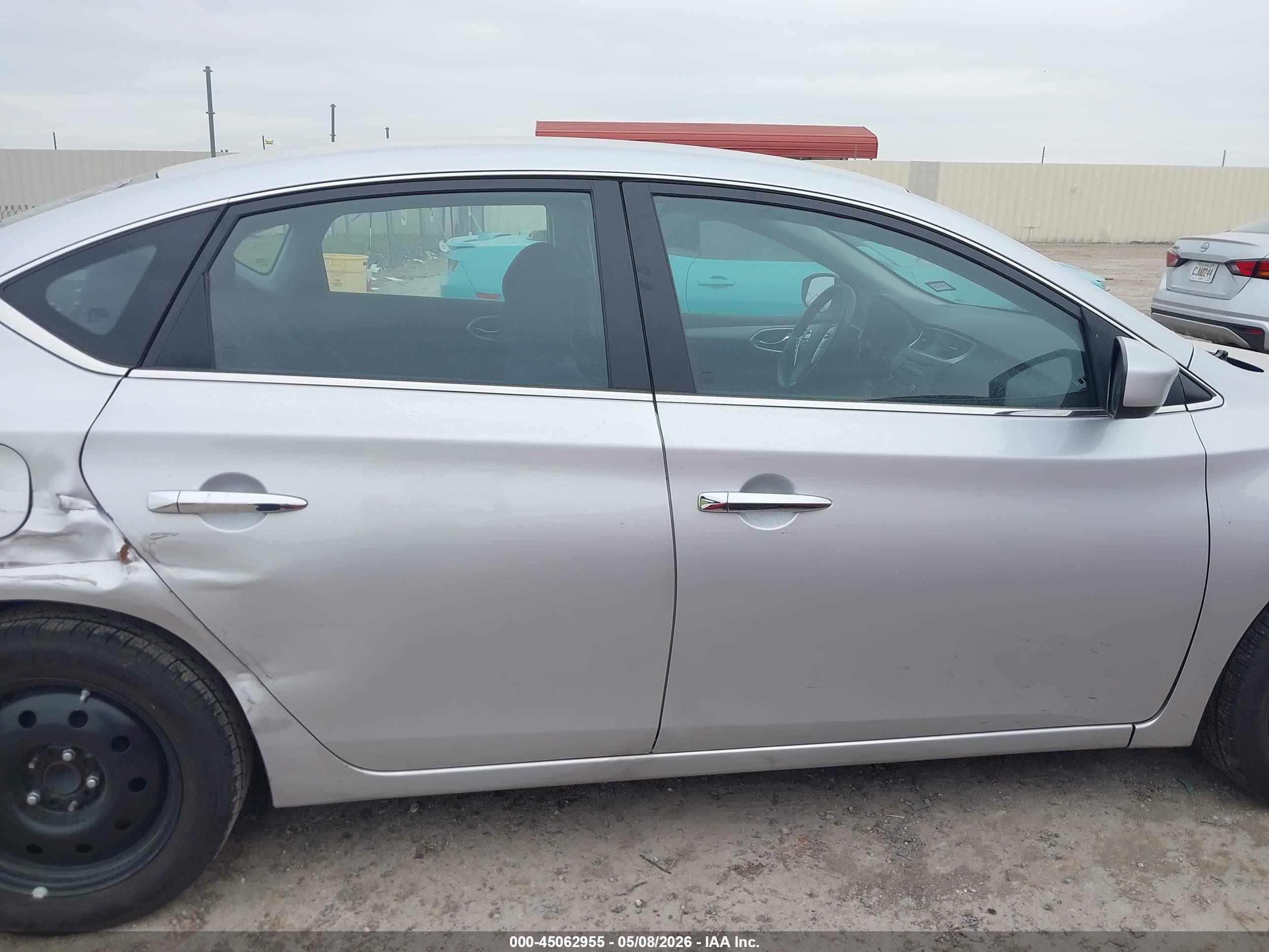 2013 Nissan Sentra Sv Silver vin: 1N4AB7AP5DN905674