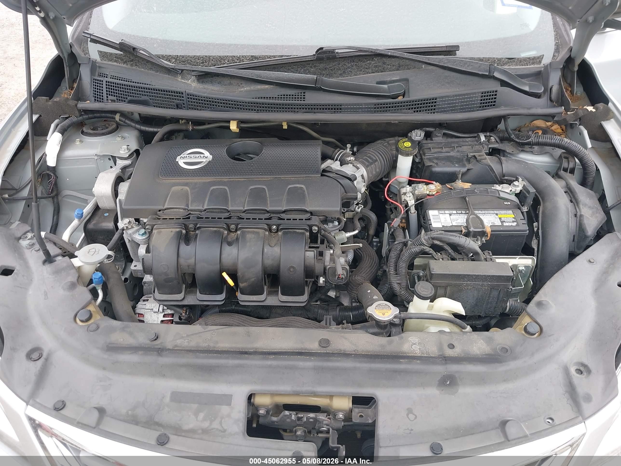 2013 Nissan Sentra Sv Silver vin: 1N4AB7AP5DN905674