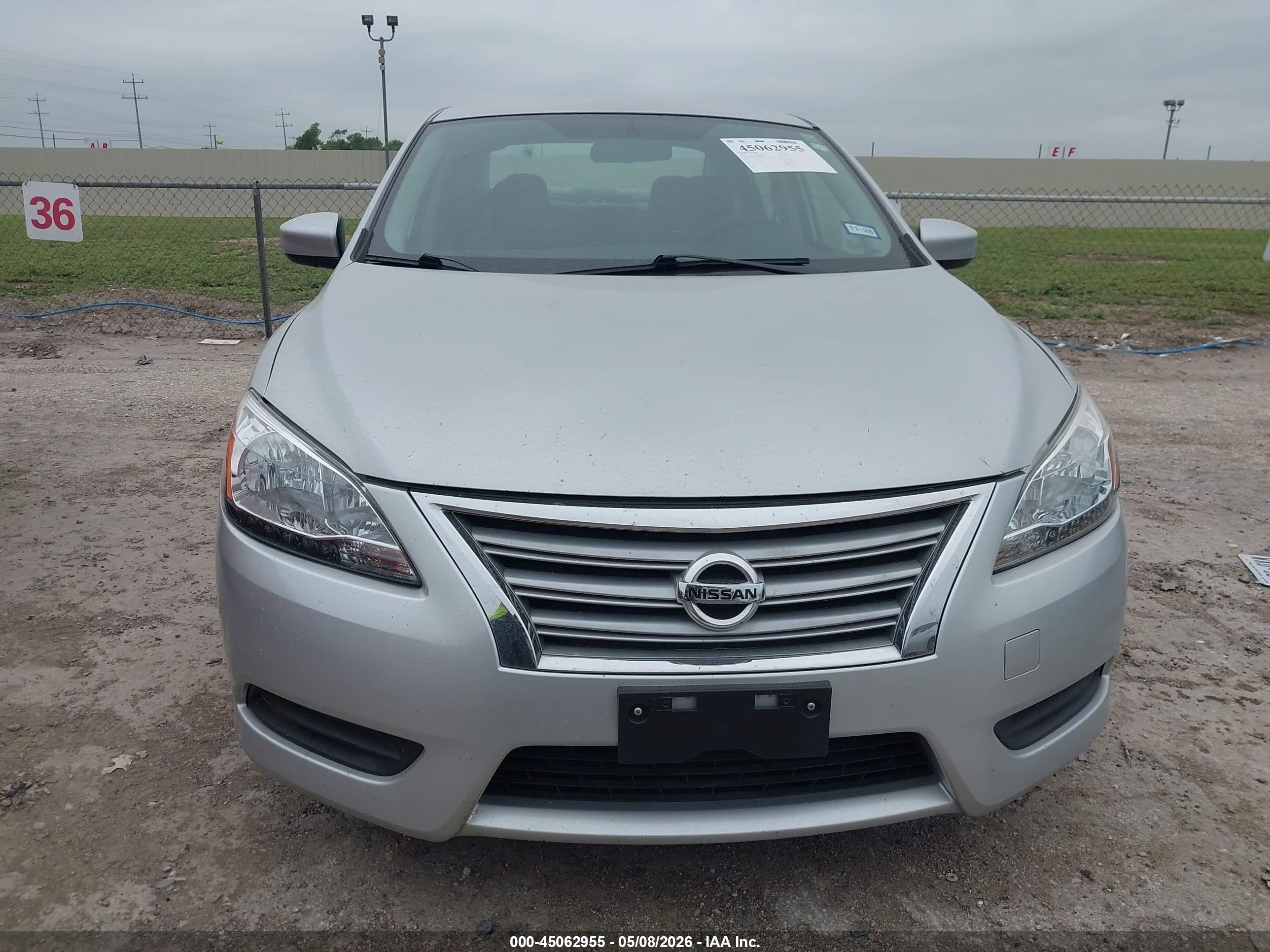 2013 Nissan Sentra Sv Silver vin: 1N4AB7AP5DN905674