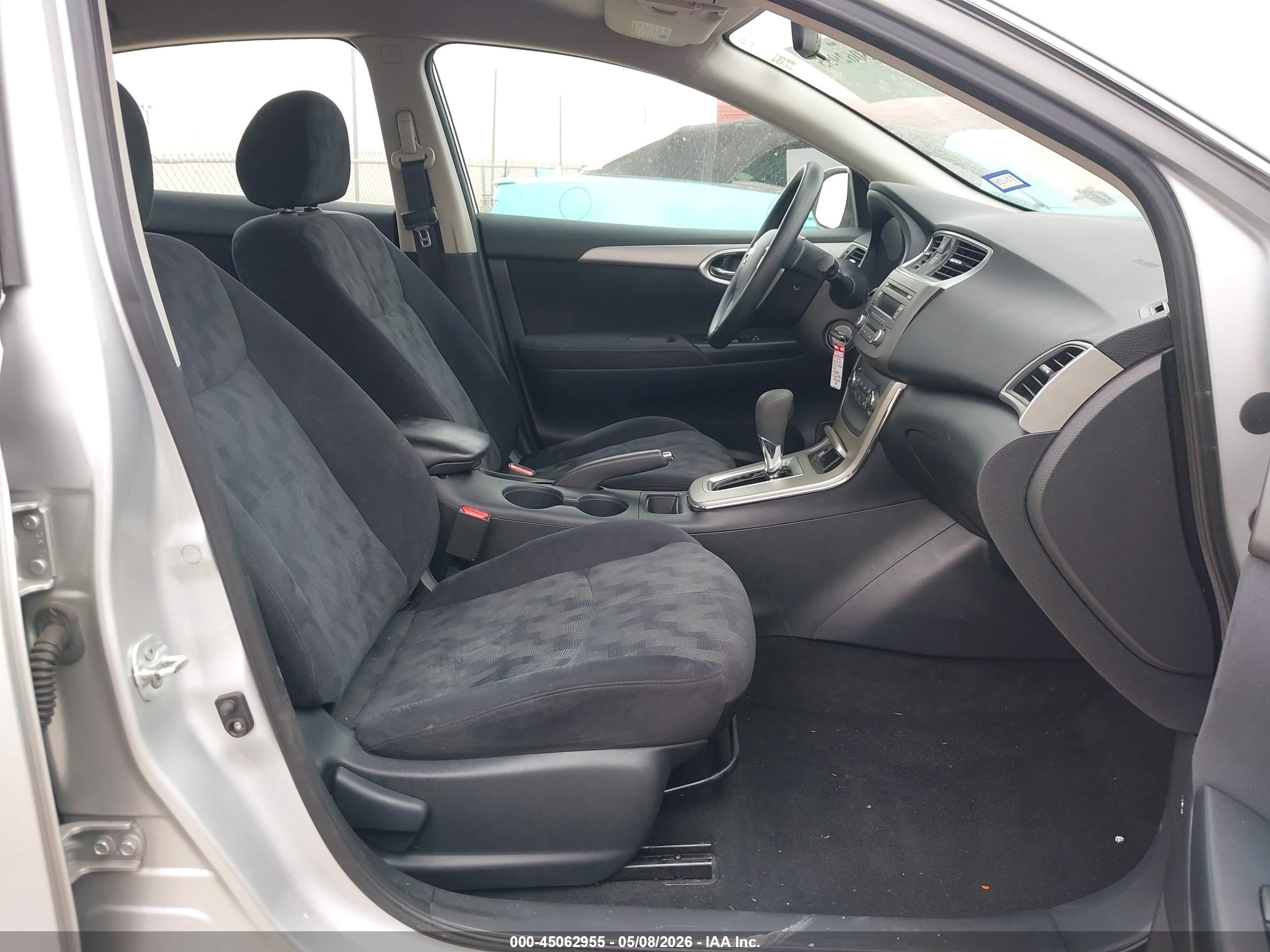 2013 Nissan Sentra Sv Silver vin: 1N4AB7AP5DN905674