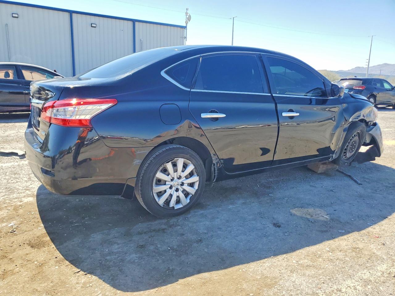 2013 Nissan Sentra Sv Black vin: 1N4AB7AP5DN905755