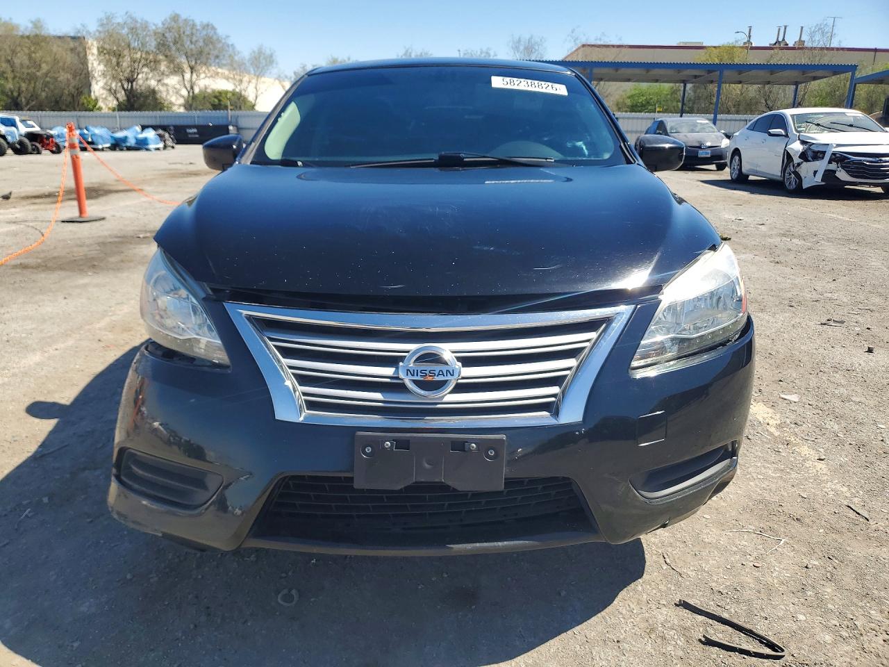 2013 Nissan Sentra Sv Black vin: 1N4AB7AP5DN905755