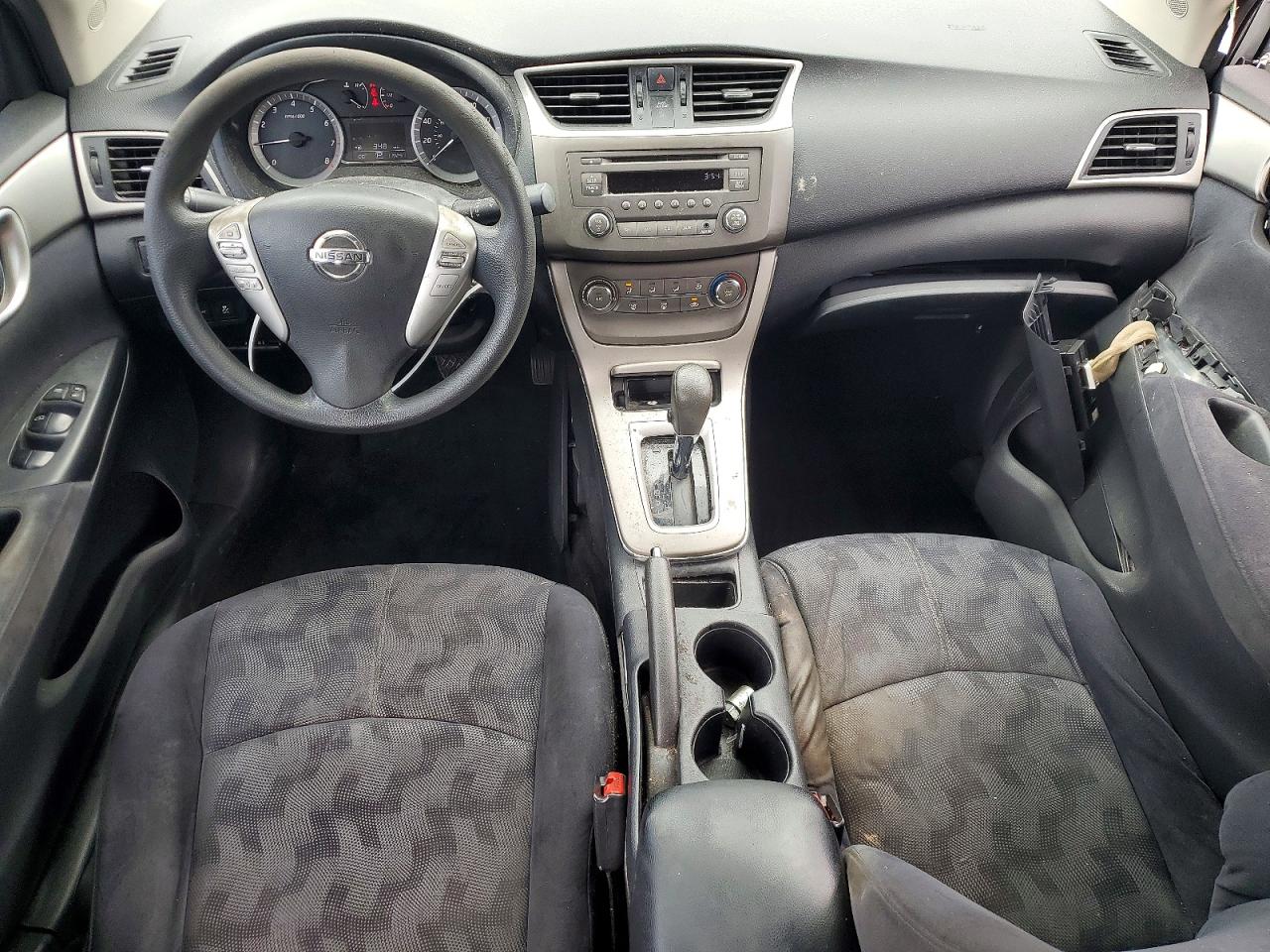 2013 Nissan Sentra Sv Серебряный vin: 1N4AB7AP5DN908218