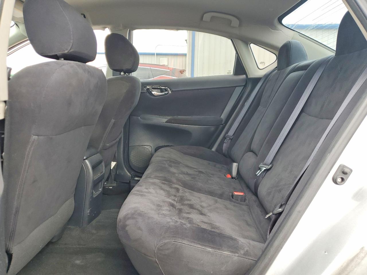 2013 Nissan Sentra Sv Серебряный vin: 1N4AB7AP5DN908218