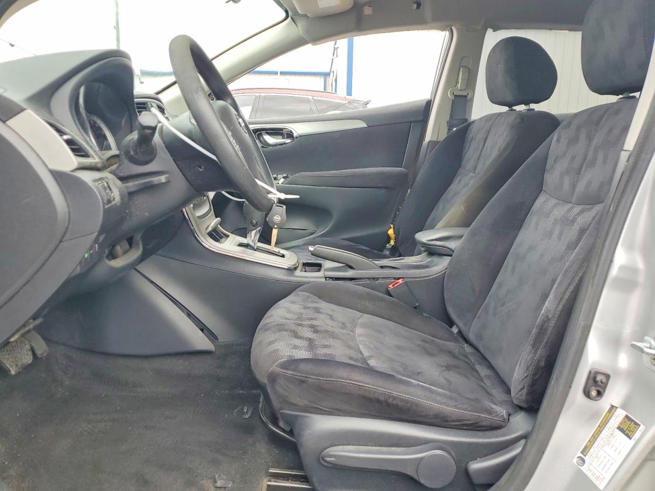 2013 Nissan Sentra Sv Серебряный vin: 1N4AB7AP5DN908218