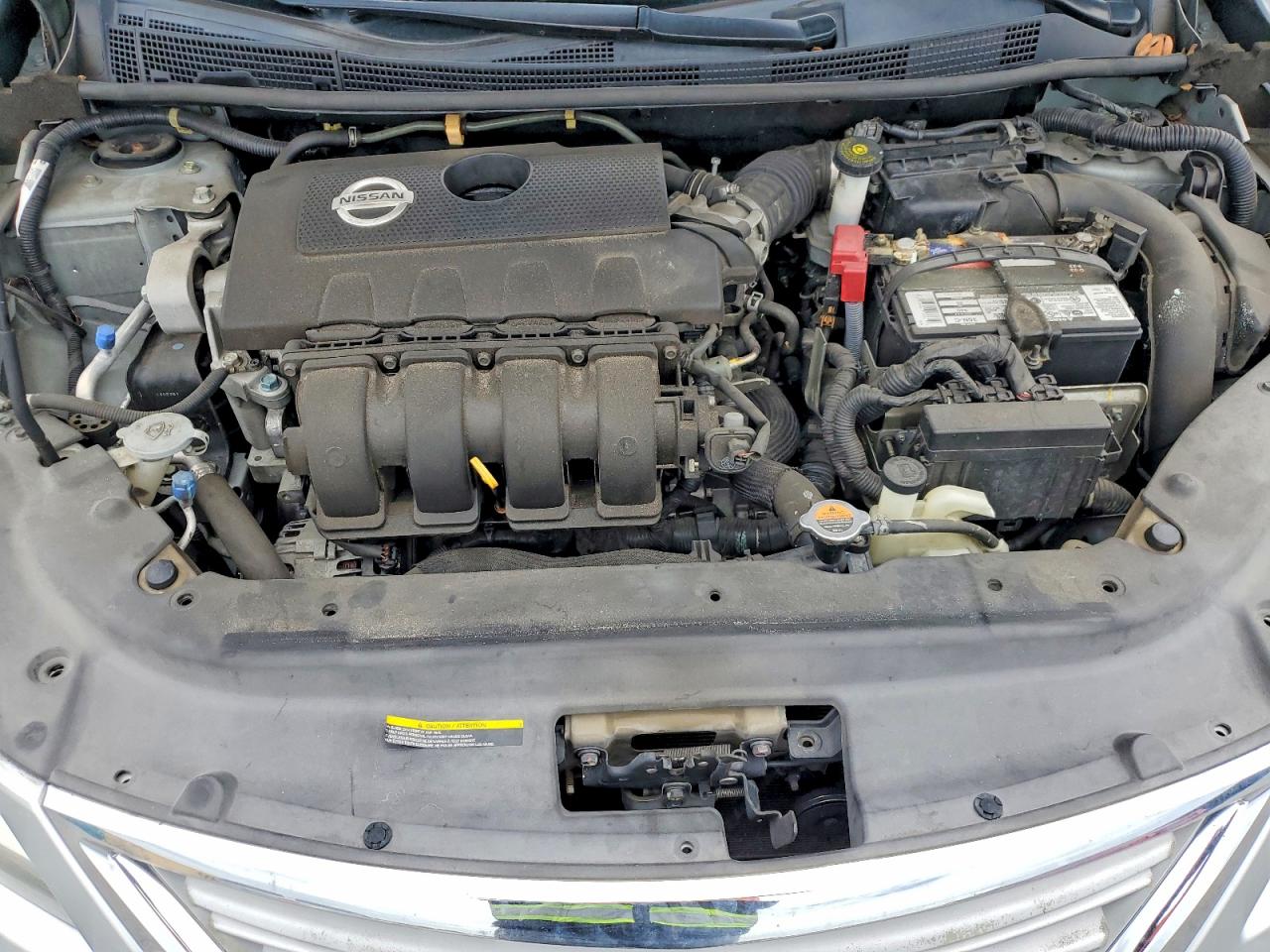 2013 Nissan Sentra Sv Серебряный vin: 1N4AB7AP5DN908218