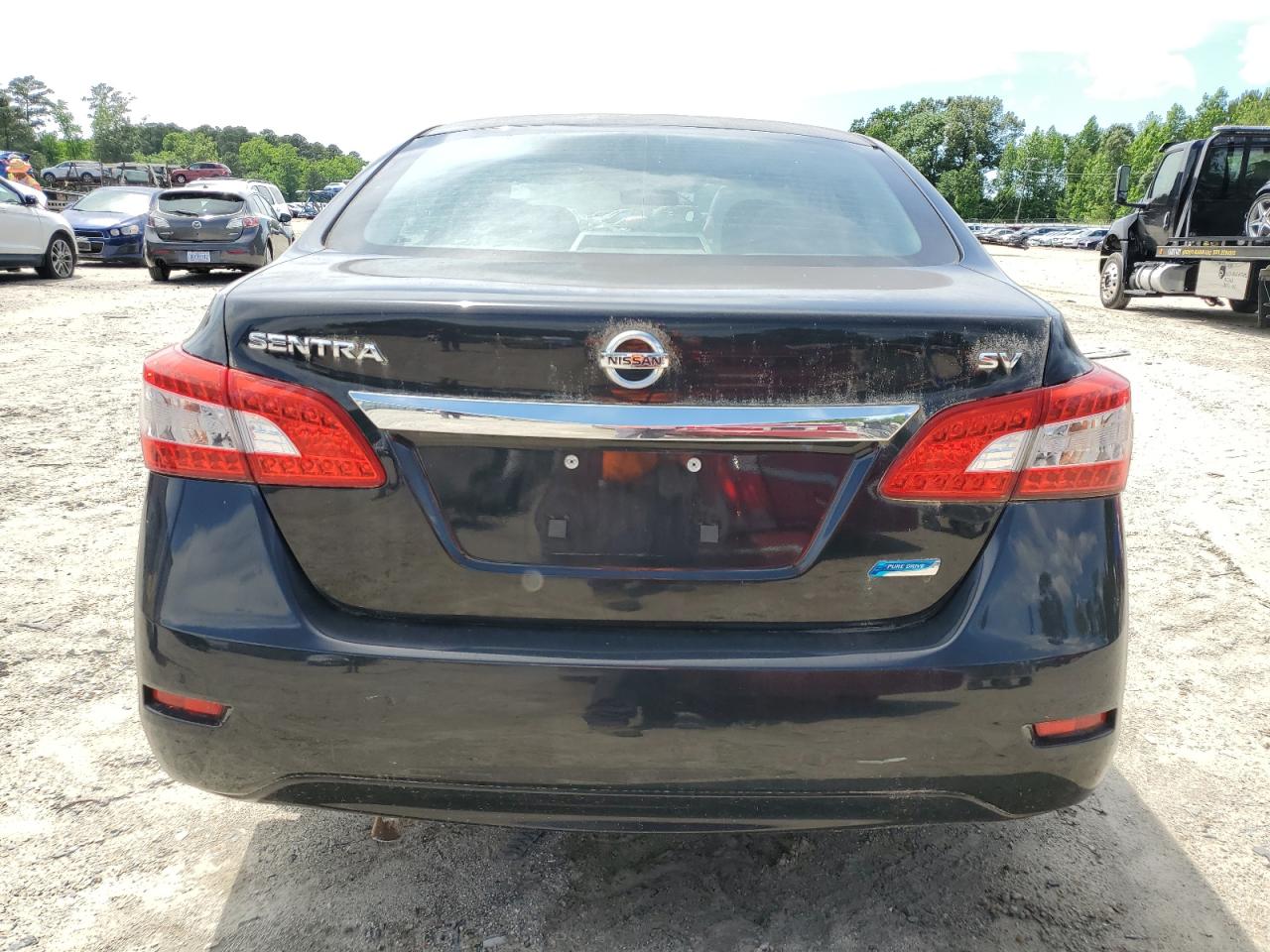 2013 Nissan Sentra S Black vin: 1N4AB7AP5DN909336