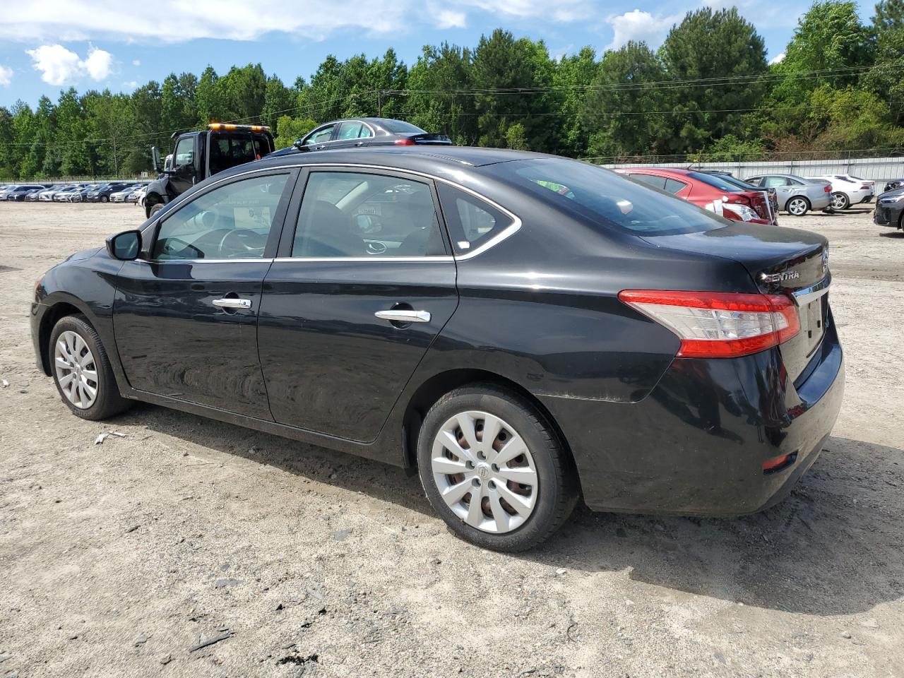 2013 Nissan Sentra S Black vin: 1N4AB7AP5DN909336