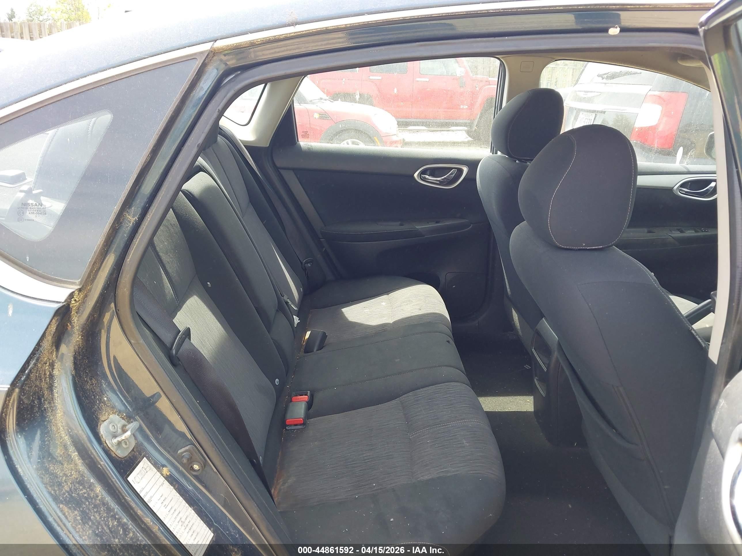 2014 Nissan Sentra Fe+ S/fe+ Sv/s/sl/sr/sv Green vin: 1N4AB7AP5EN852931