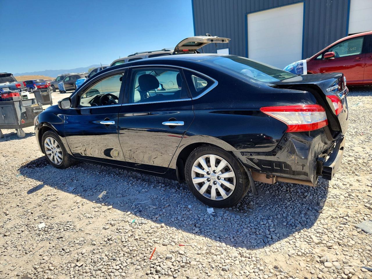 2013 Nissan Sentra S Black vin: 1N4AB7AP6DN904646