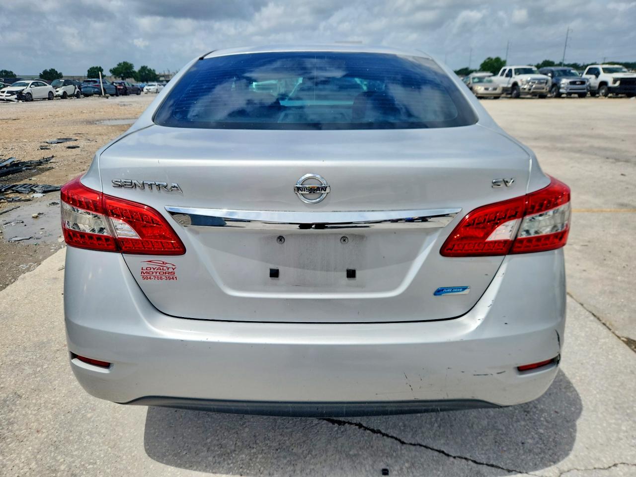 2013 Nissan Sentra Sv Silver vin: 1N4AB7AP6DN906011