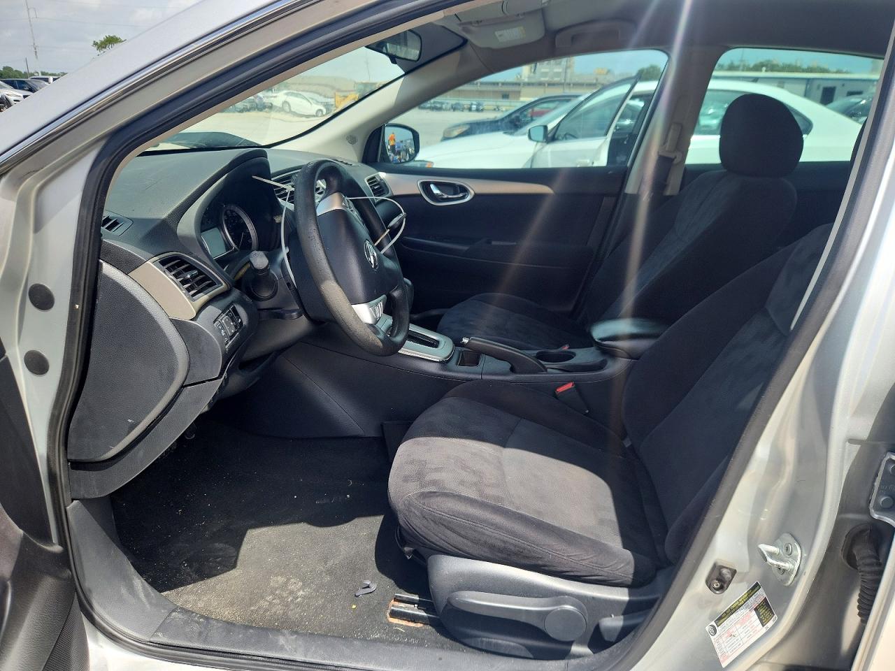 2013 Nissan Sentra Sv Silver vin: 1N4AB7AP6DN906011