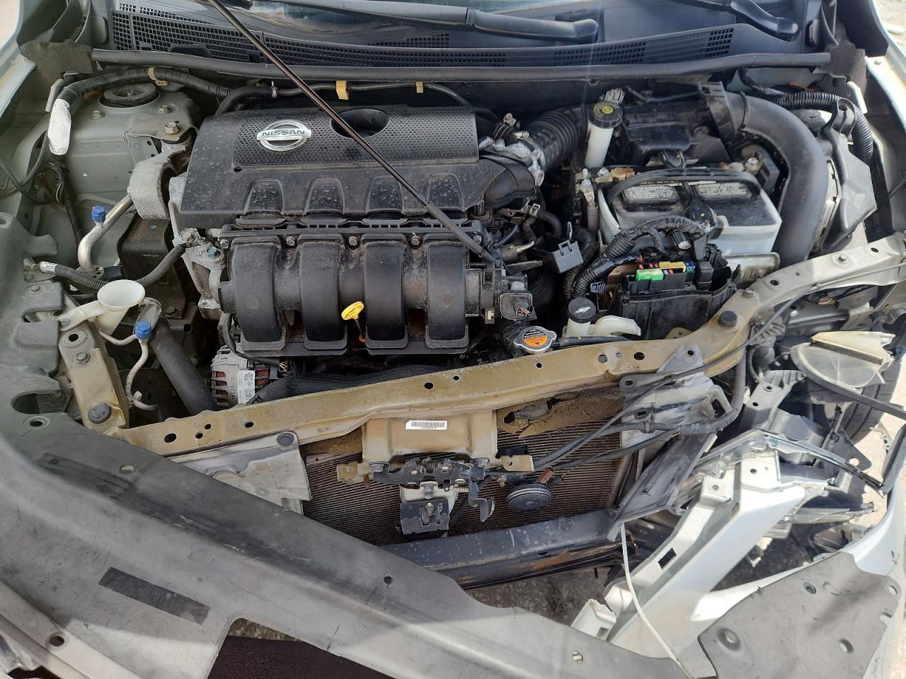 2013 Nissan Sentra Sv Silver vin: 1N4AB7AP6DN906011
