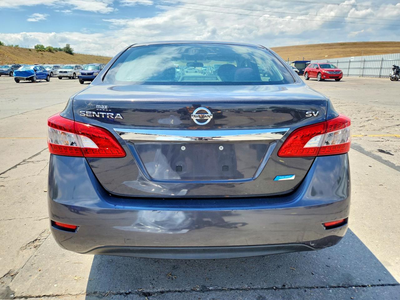 2014 Nissan Sentra Sv Charcoal vin: 1N4AB7AP7EN851232