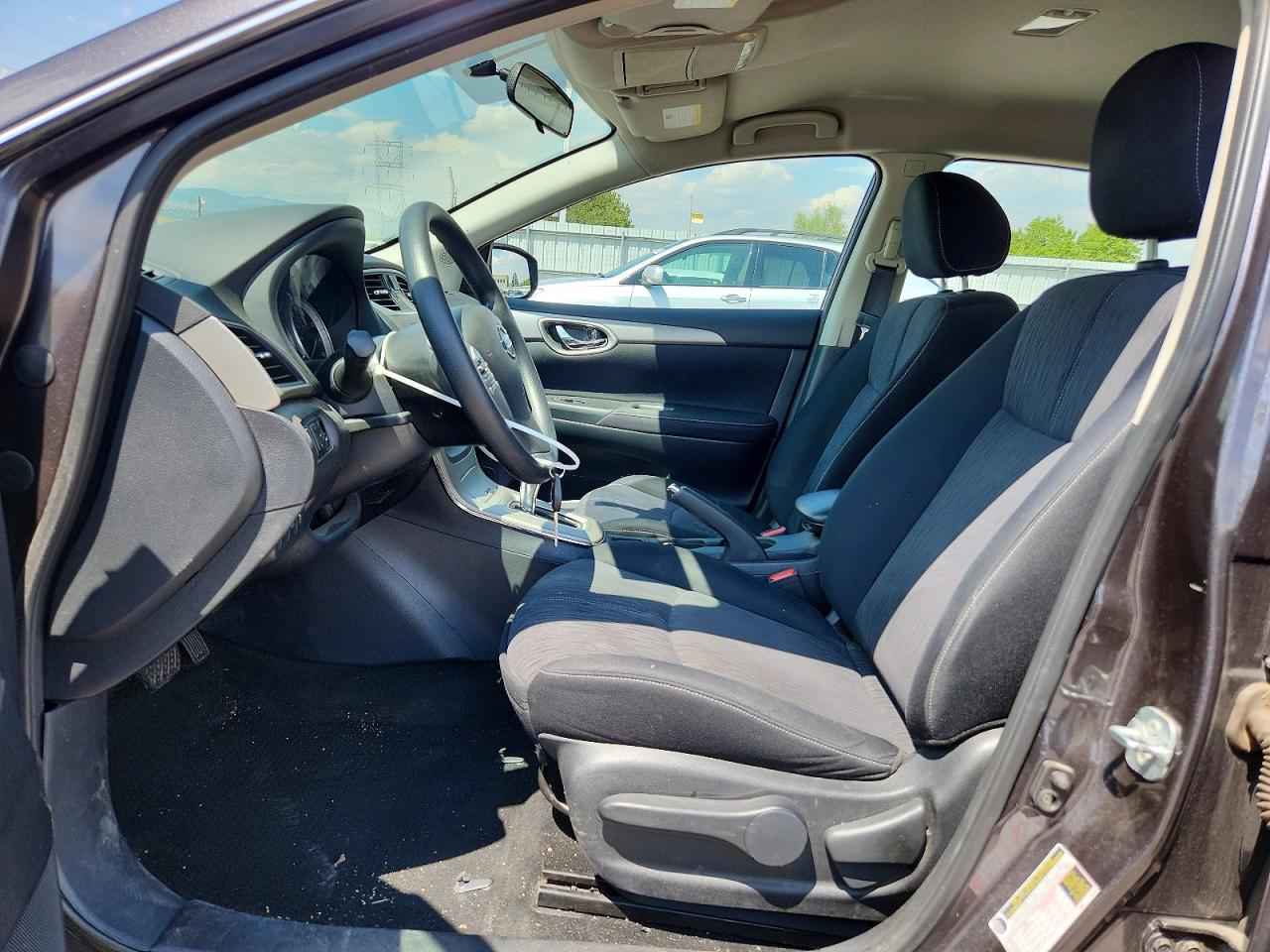2014 Nissan Sentra Sv Charcoal vin: 1N4AB7AP7EN851232