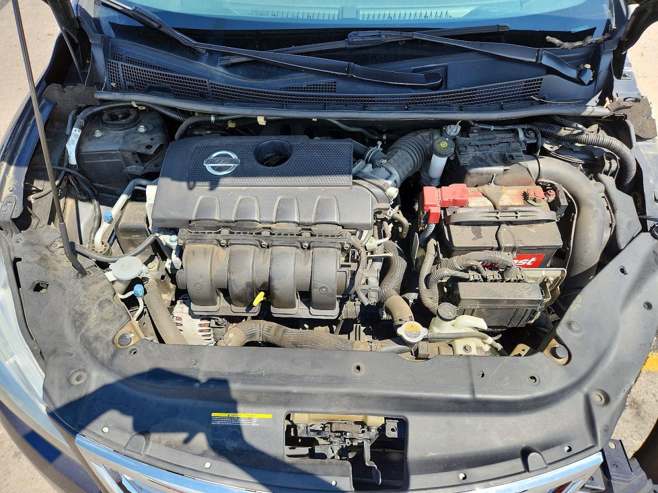 2014 Nissan Sentra Sv Charcoal vin: 1N4AB7AP7EN851232