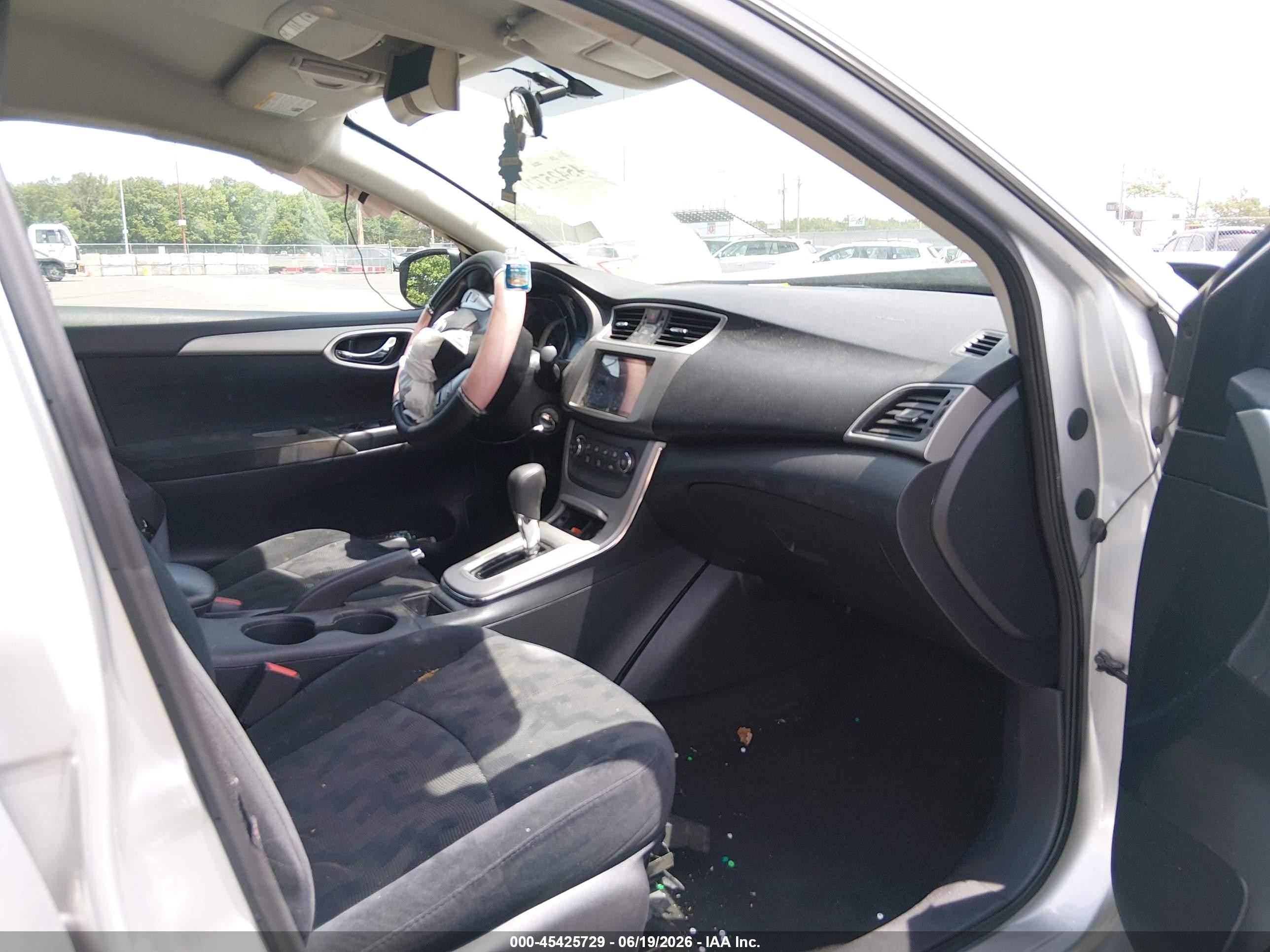 2013 Nissan Sentra Sv Серый vin: 1N4AB7AP8DN902848