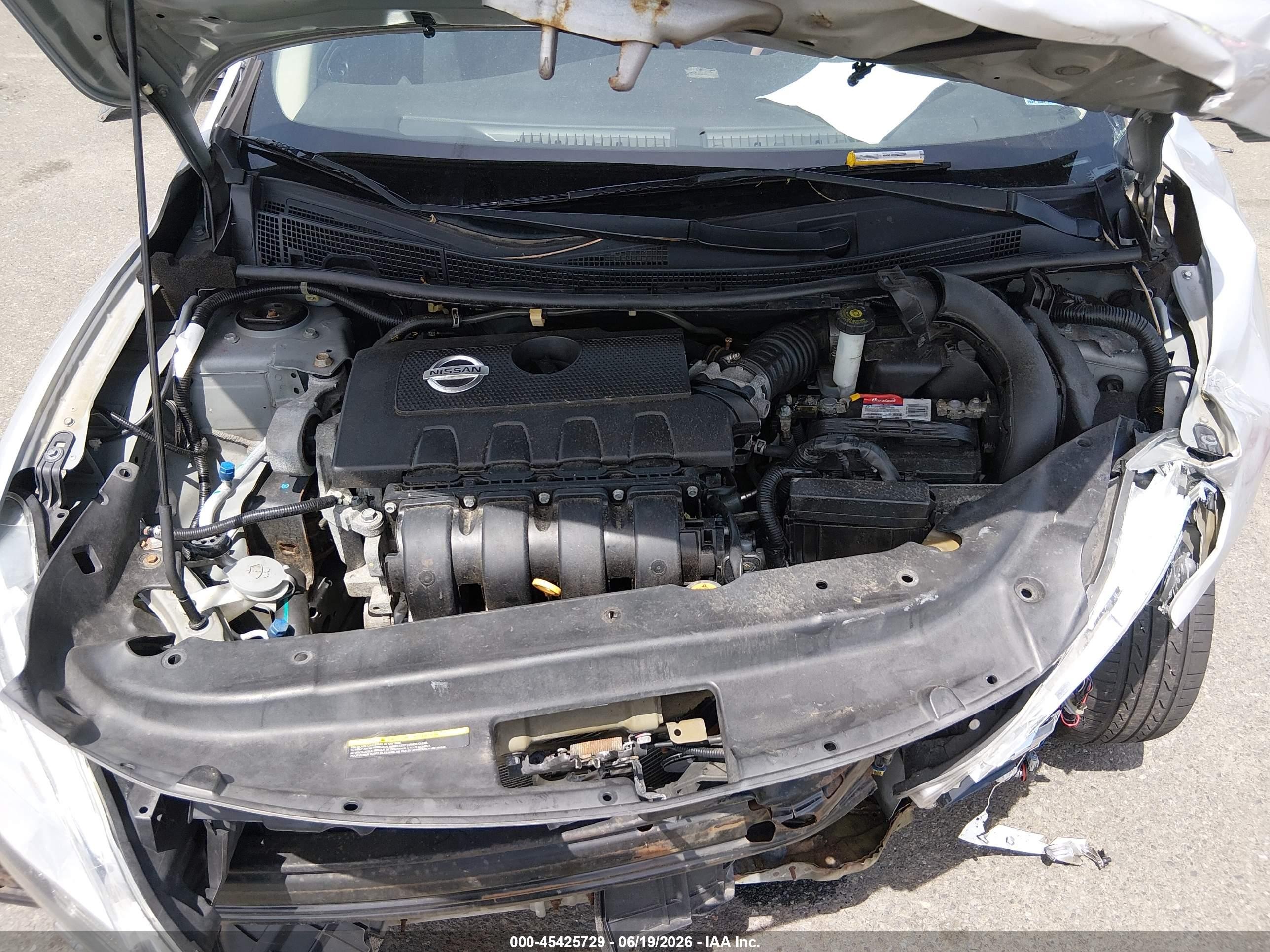 2013 Nissan Sentra Sv Серый vin: 1N4AB7AP8DN902848