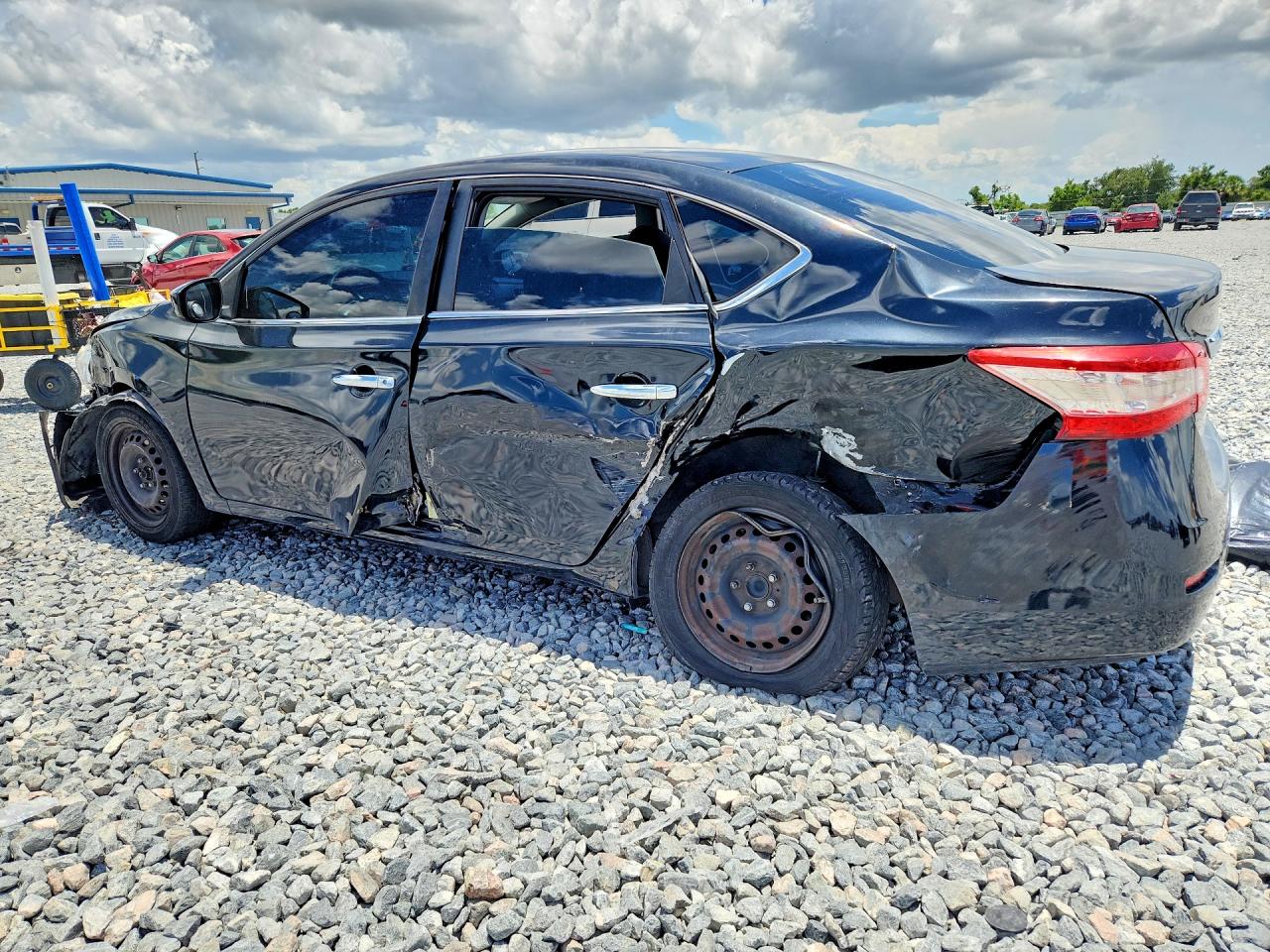 2013 Nissan Sentra Sv Черный vin: 1N4AB7AP8DN905572