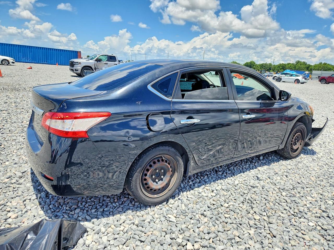 2013 Nissan Sentra Sv Черный vin: 1N4AB7AP8DN905572