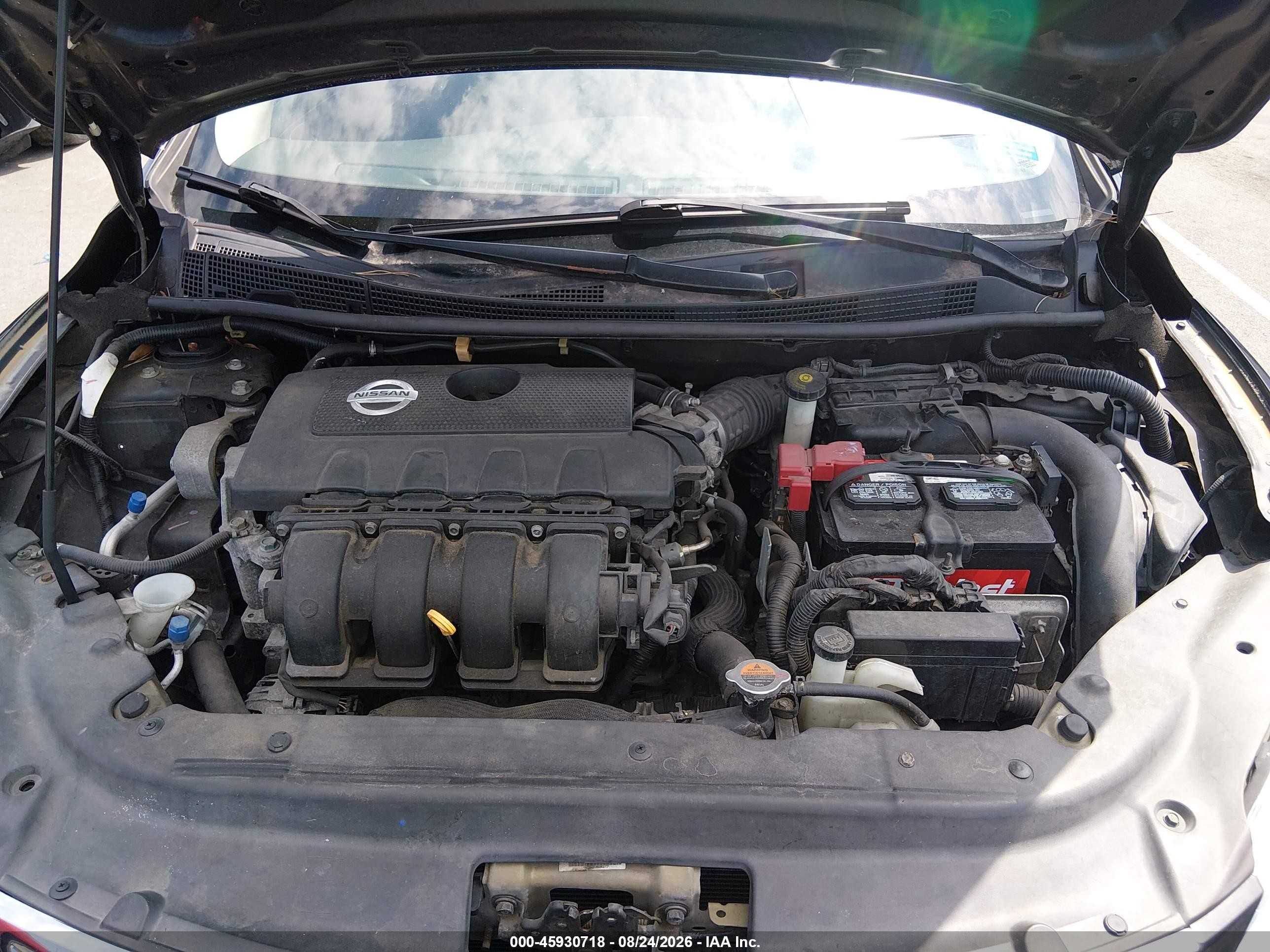 2013 Nissan Sentra Sv Black vin: 1N4AB7AP8DN907595