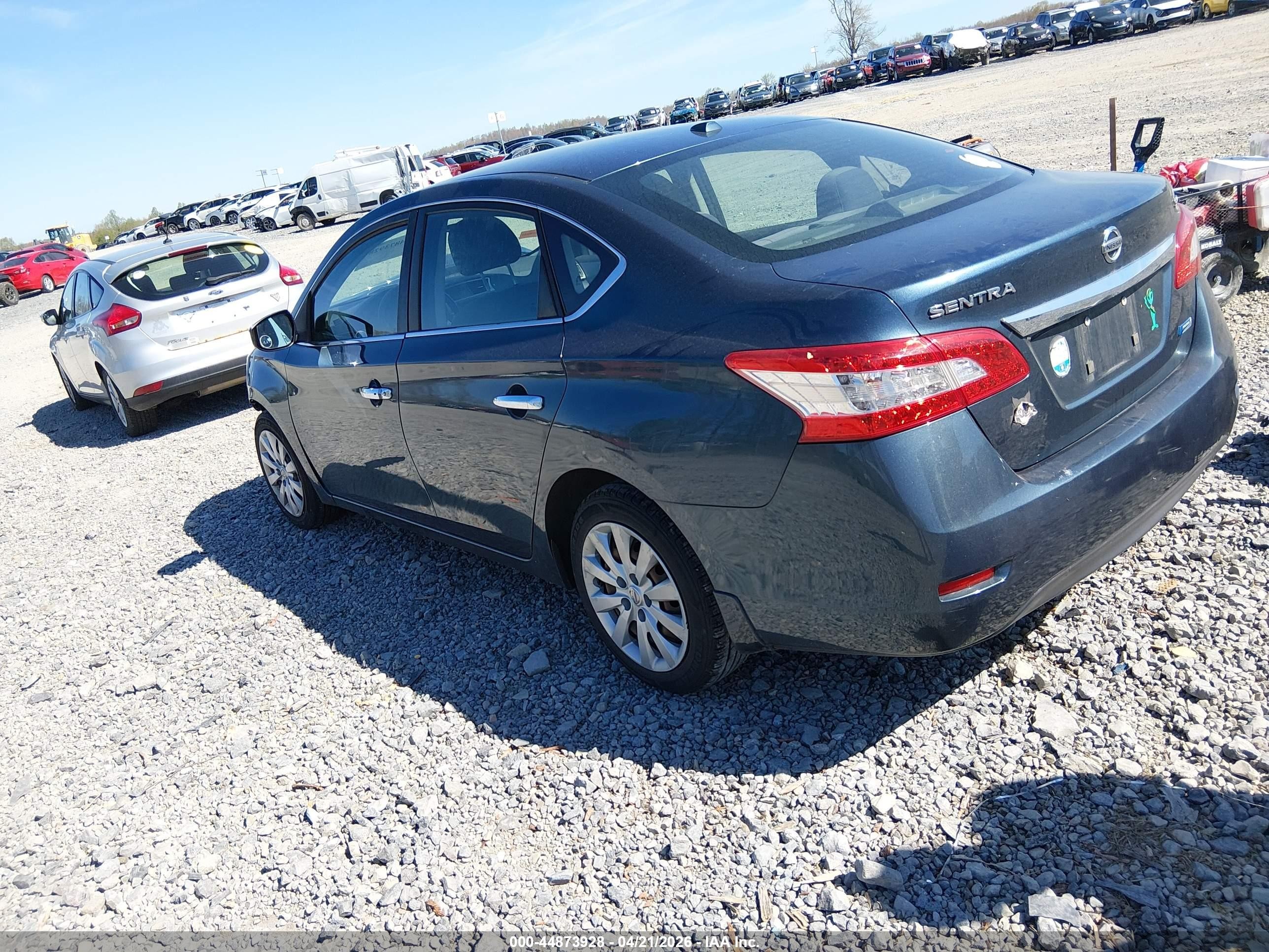 2013 Nissan Sentra Sv Синий vin: 1N4AB7AP8DN908035