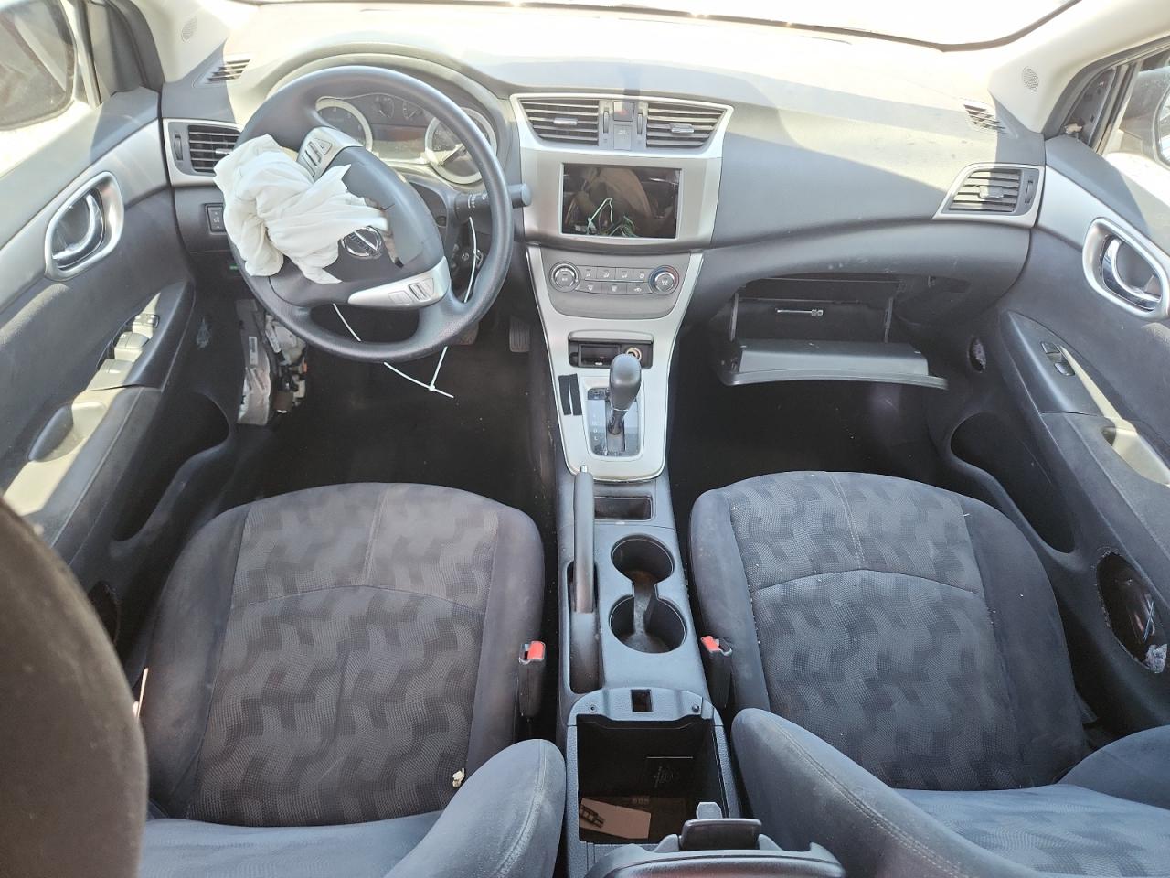 2013 Nissan Sentra S Silver vin: 1N4AB7AP8DN908505