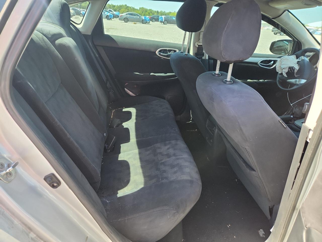2013 Nissan Sentra S Silver vin: 1N4AB7AP8DN908505