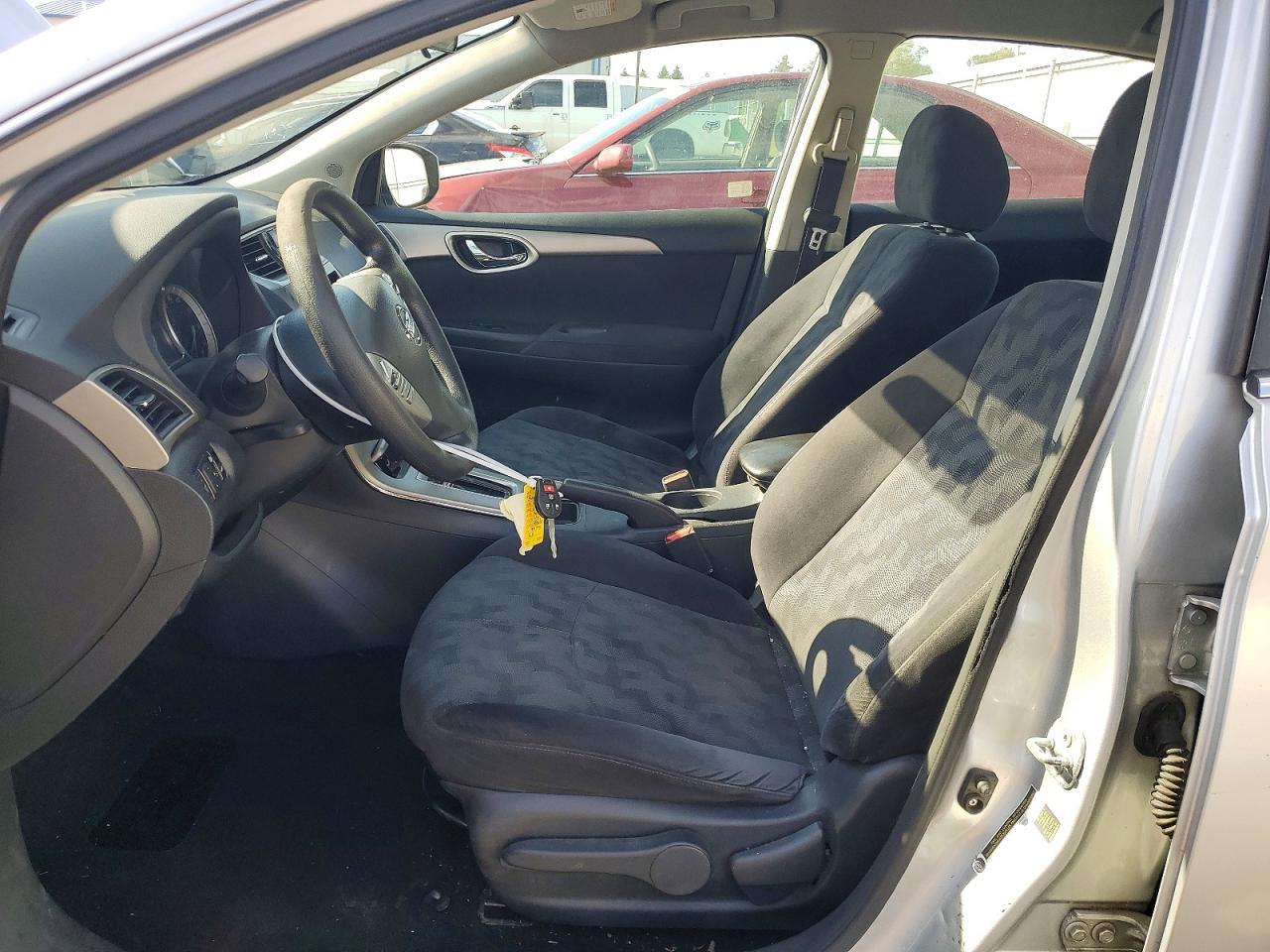 2013 Nissan Sentra Sv Silver vin: 1N4AB7AP8DN908794