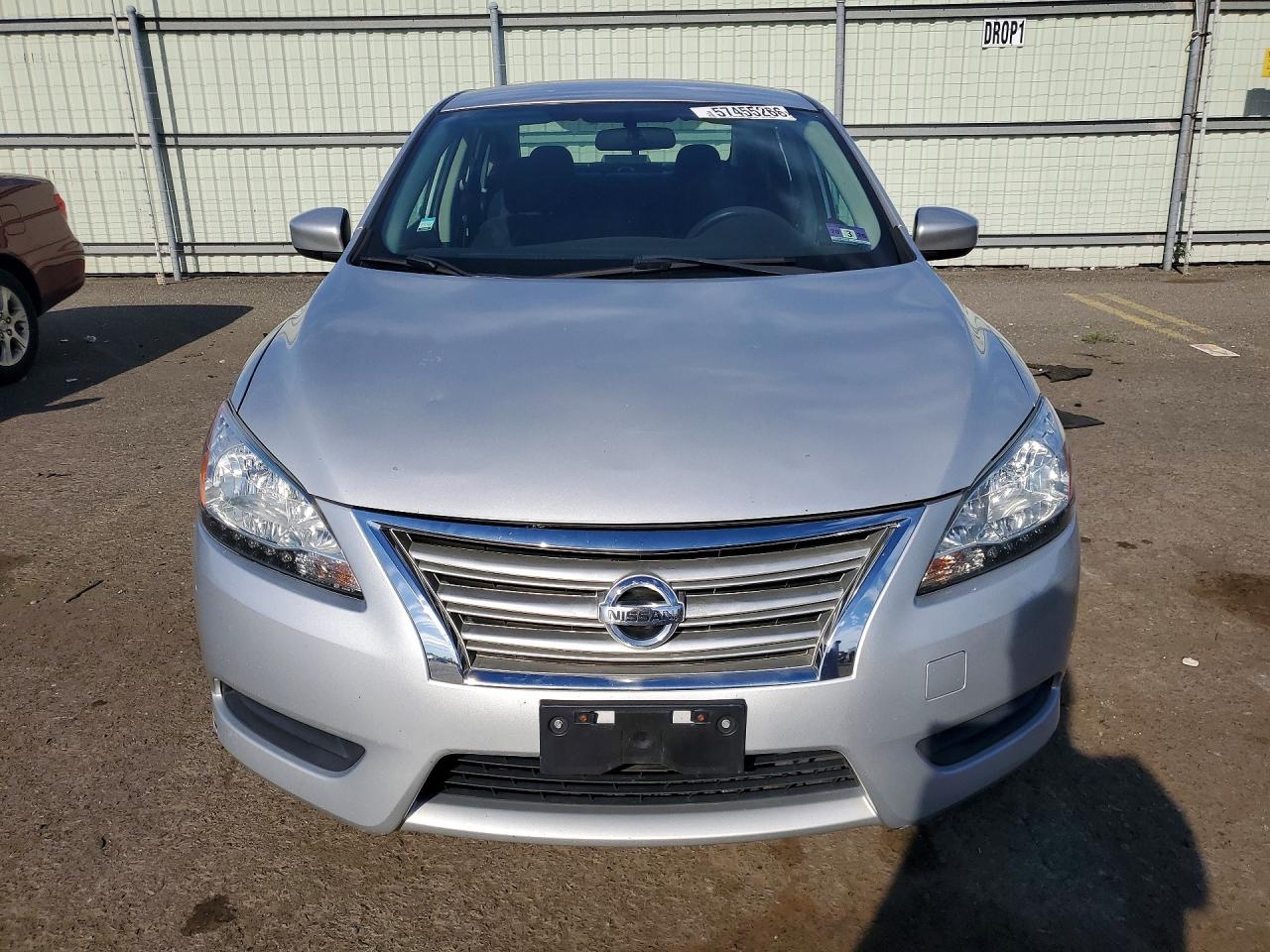 2013 Nissan Sentra Sv Silver vin: 1N4AB7AP8DN908794