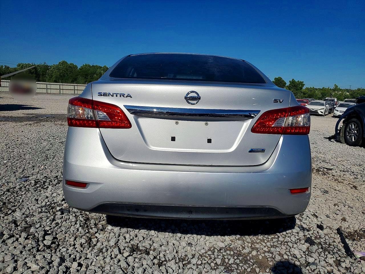 2013 Nissan Sentra Sv Серебряный vin: 1N4AB7AP9DN901577