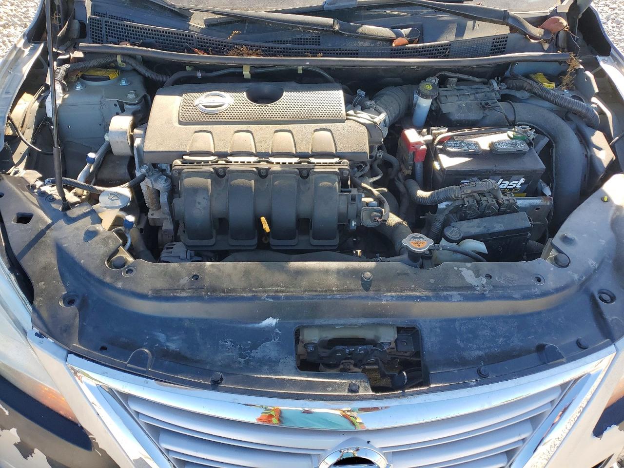 2013 Nissan Sentra Sv Серебряный vin: 1N4AB7AP9DN901577