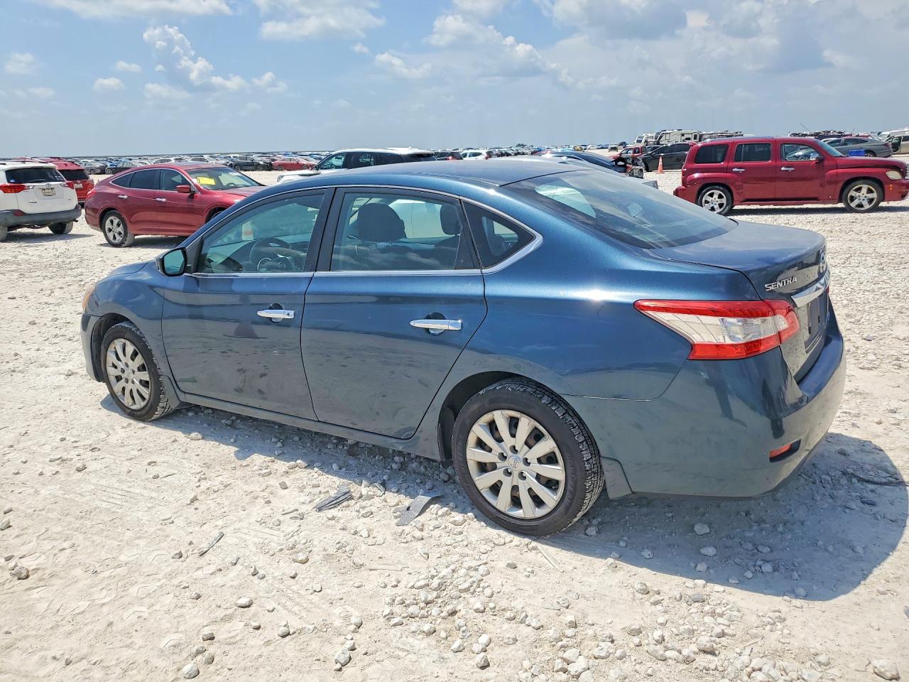2013 Nissan Sentra S Blue vin: 1N4AB7AP9DN902776