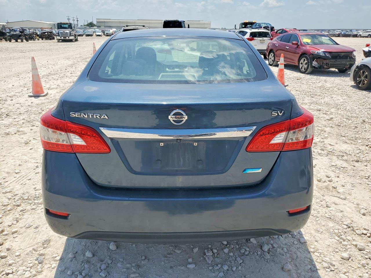 2013 Nissan Sentra S Blue vin: 1N4AB7AP9DN902776