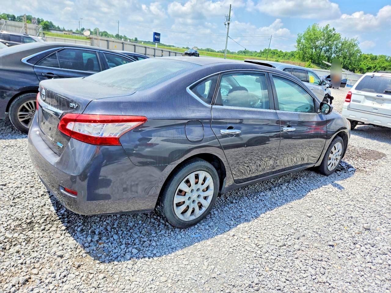 2014 Nissan Sentra Sv Charcoal vin: 1N4AB7AP9EN851183