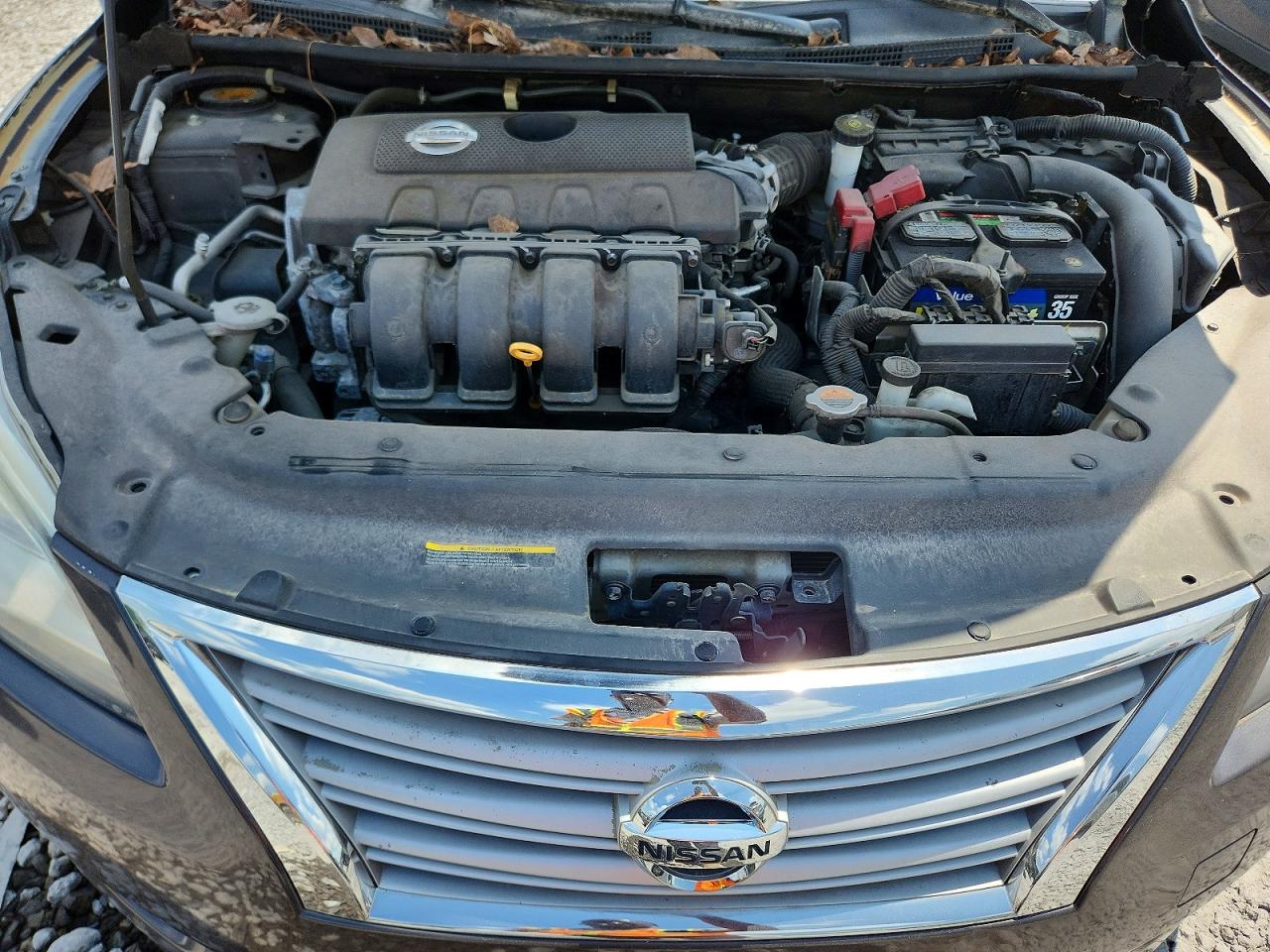 2014 Nissan Sentra Sv Charcoal vin: 1N4AB7AP9EN851183
