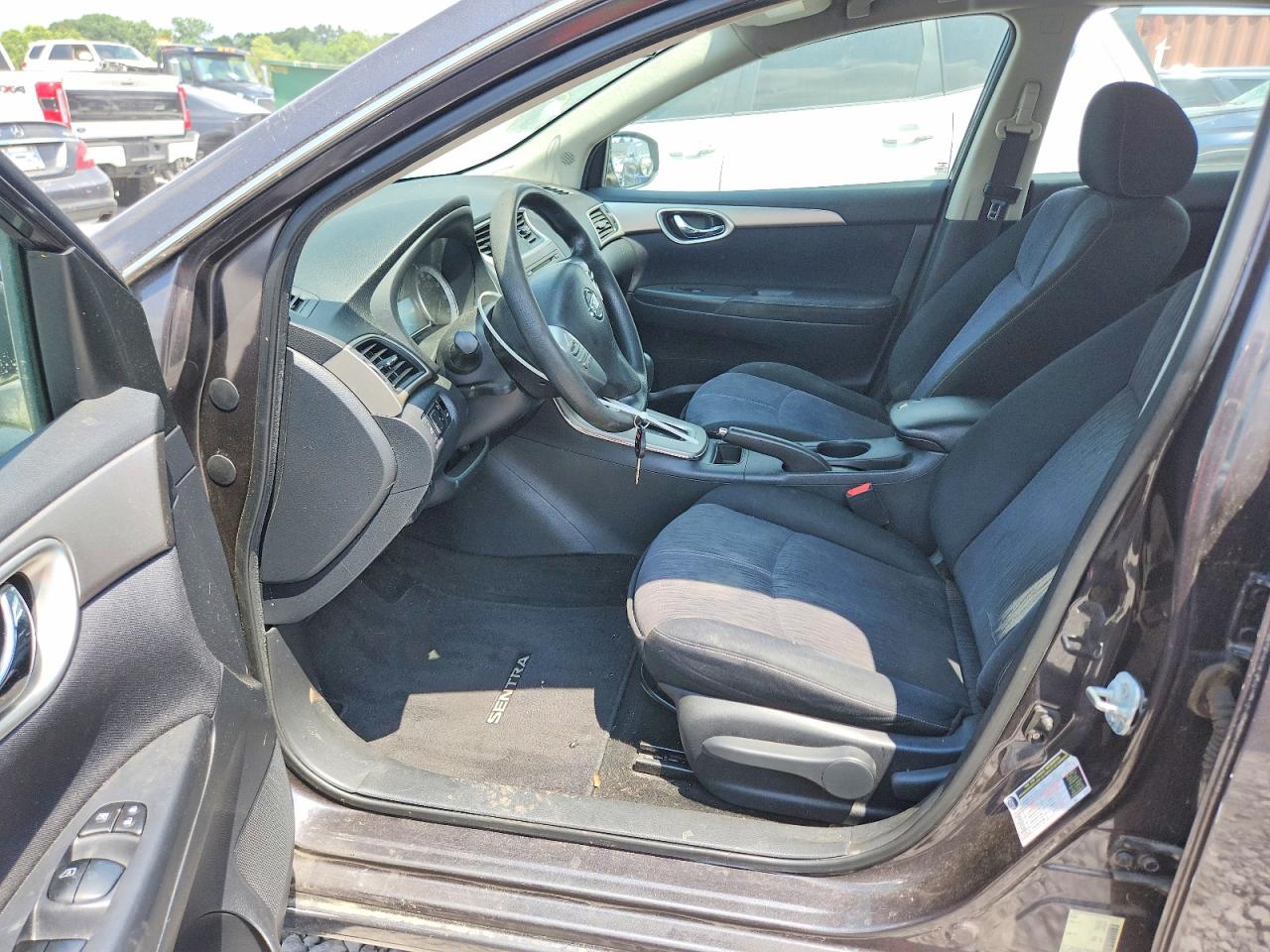 2014 Nissan Sentra Sv Charcoal vin: 1N4AB7AP9EN851183