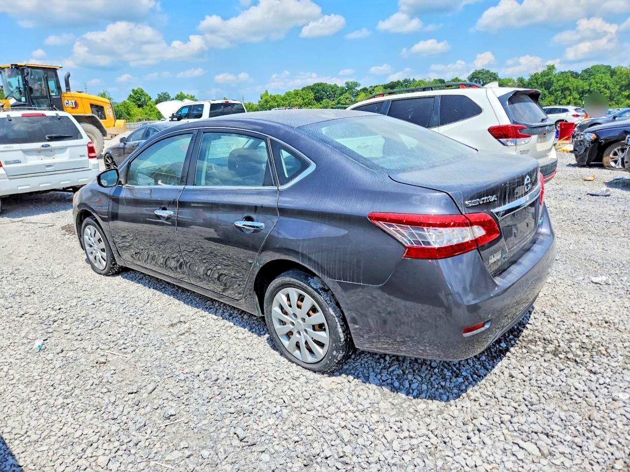 2014 Nissan Sentra Sv Charcoal vin: 1N4AB7AP9EN851183