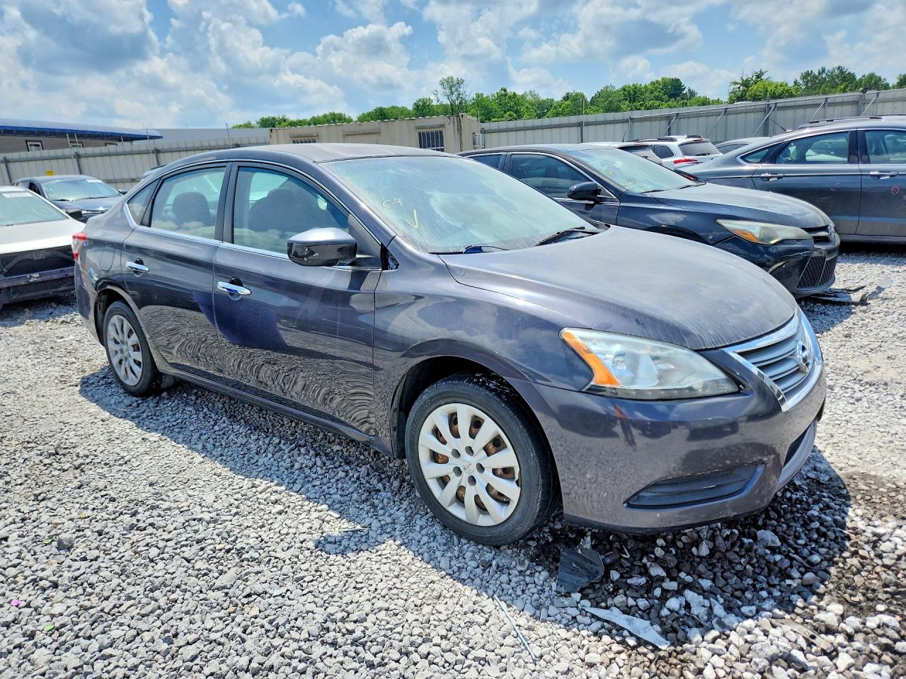 2014 Nissan Sentra Sv Charcoal vin: 1N4AB7AP9EN851183