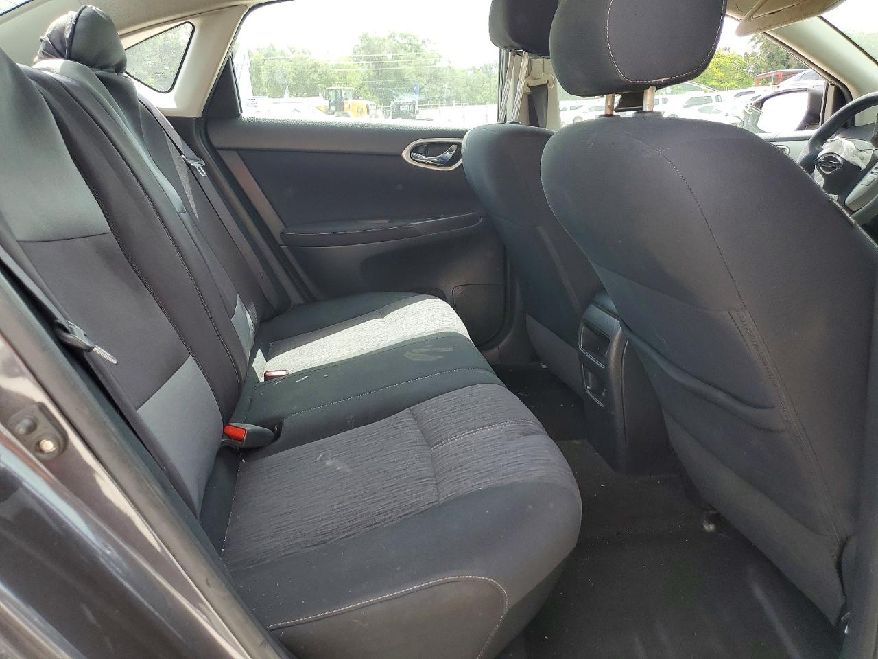 2014 Nissan Sentra Sv Gray vin: 1N4AB7AP9EN852978