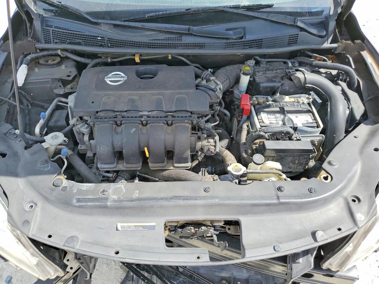 2014 Nissan Sentra Sv Gray vin: 1N4AB7AP9EN852978