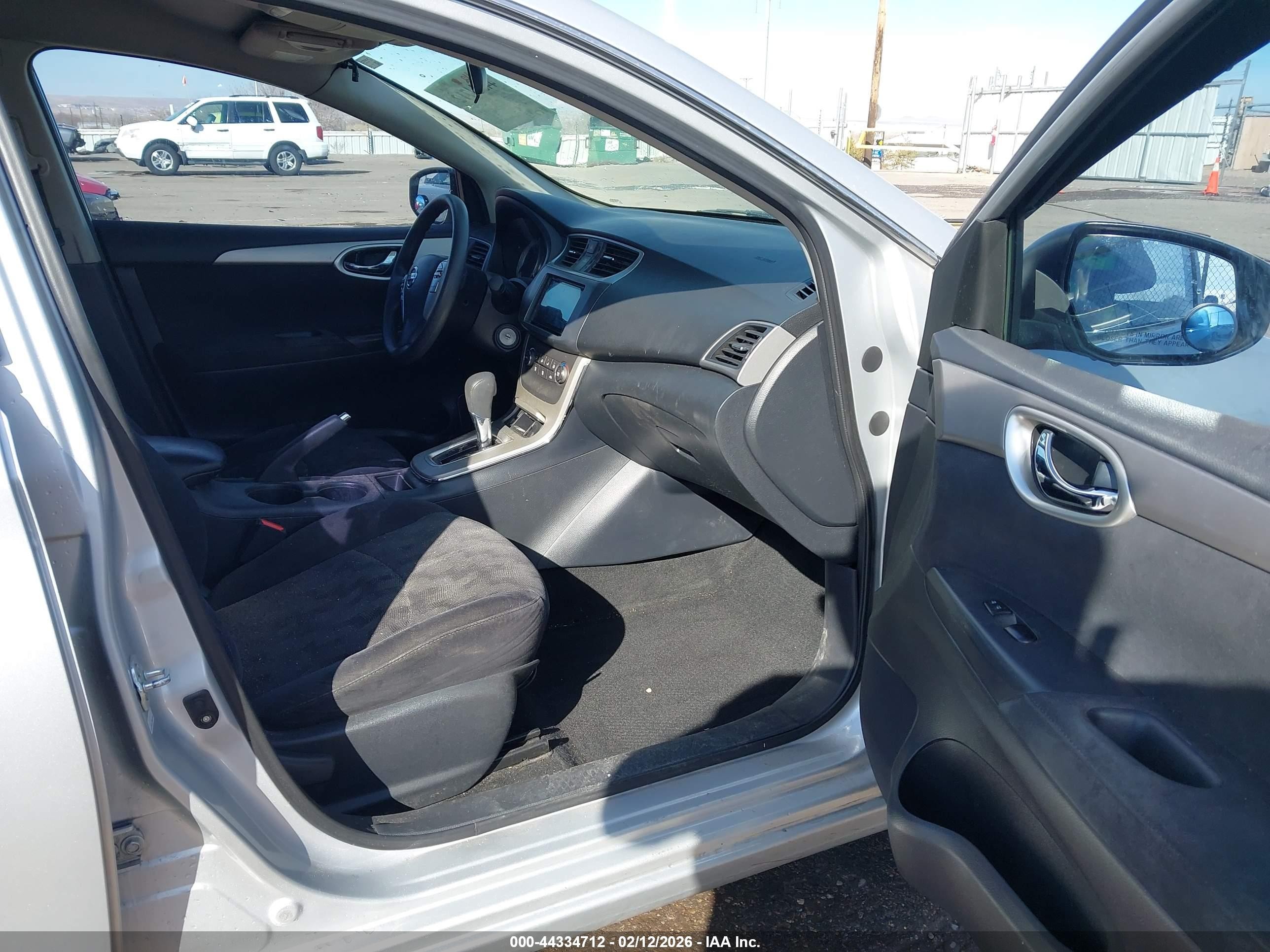 2013 Nissan Sentra Sv Silver vin: 1N4AB7APXDN904519