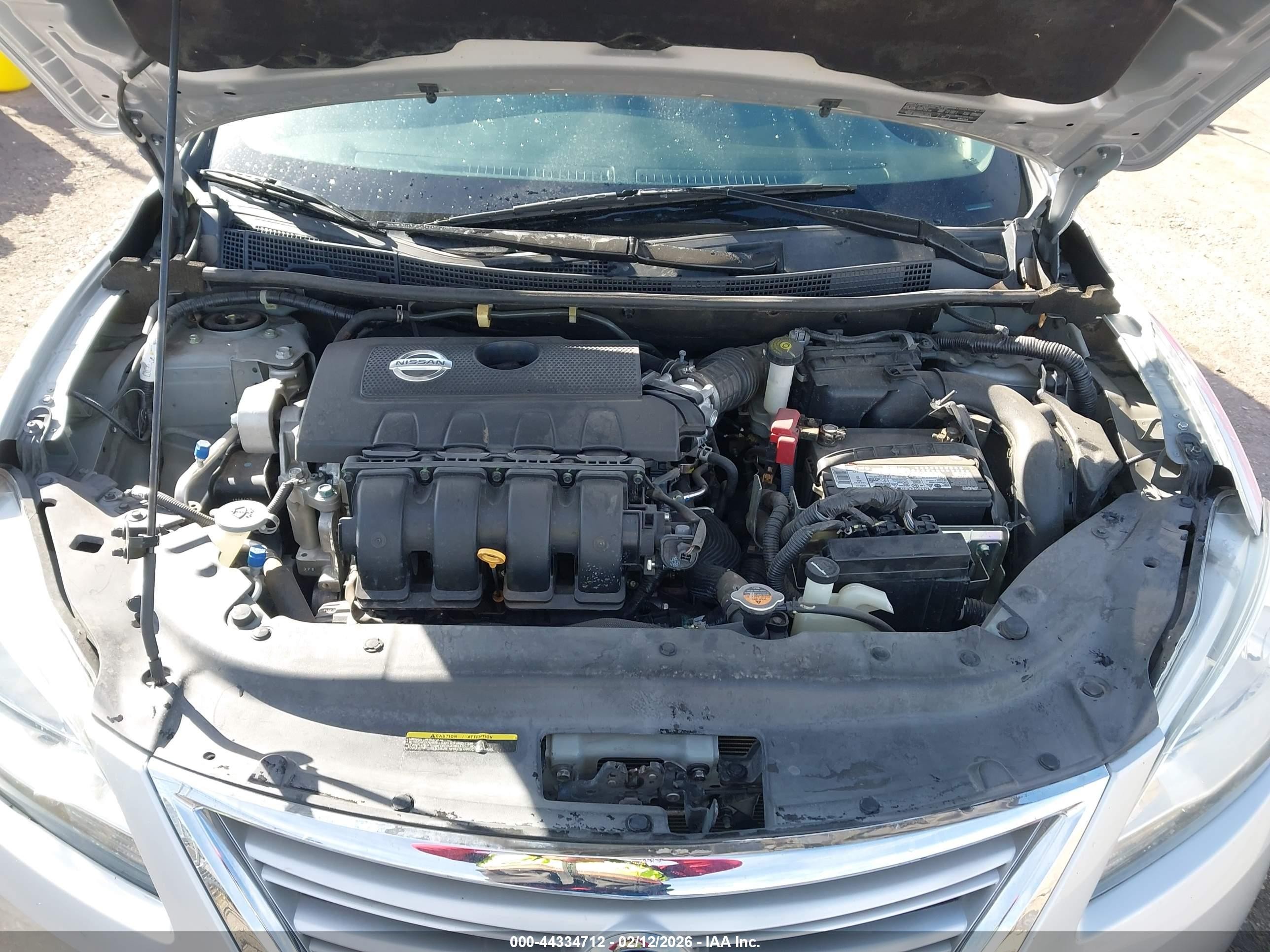 2013 Nissan Sentra Sv Silver vin: 1N4AB7APXDN904519