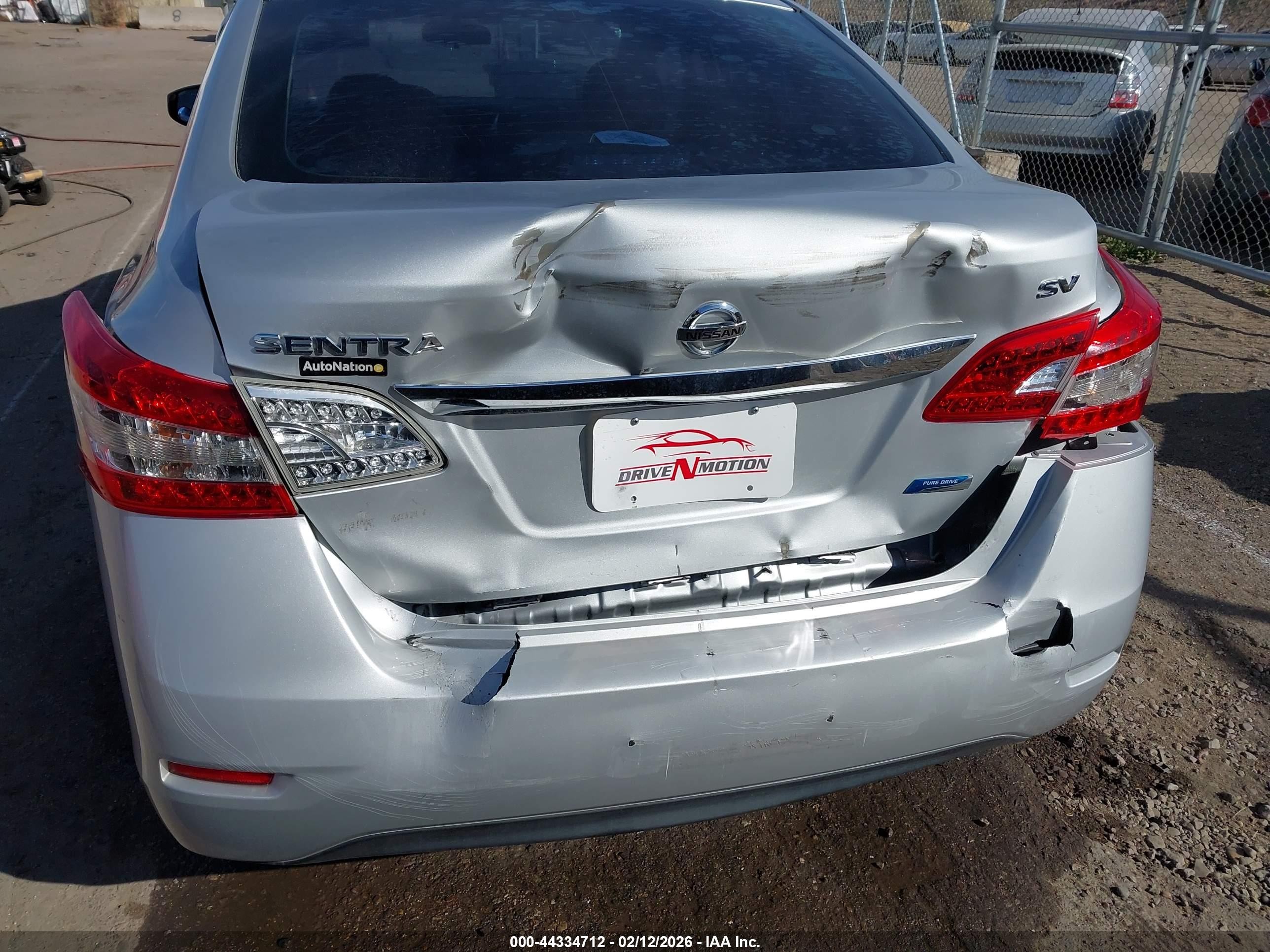 2013 Nissan Sentra Sv Silver vin: 1N4AB7APXDN904519