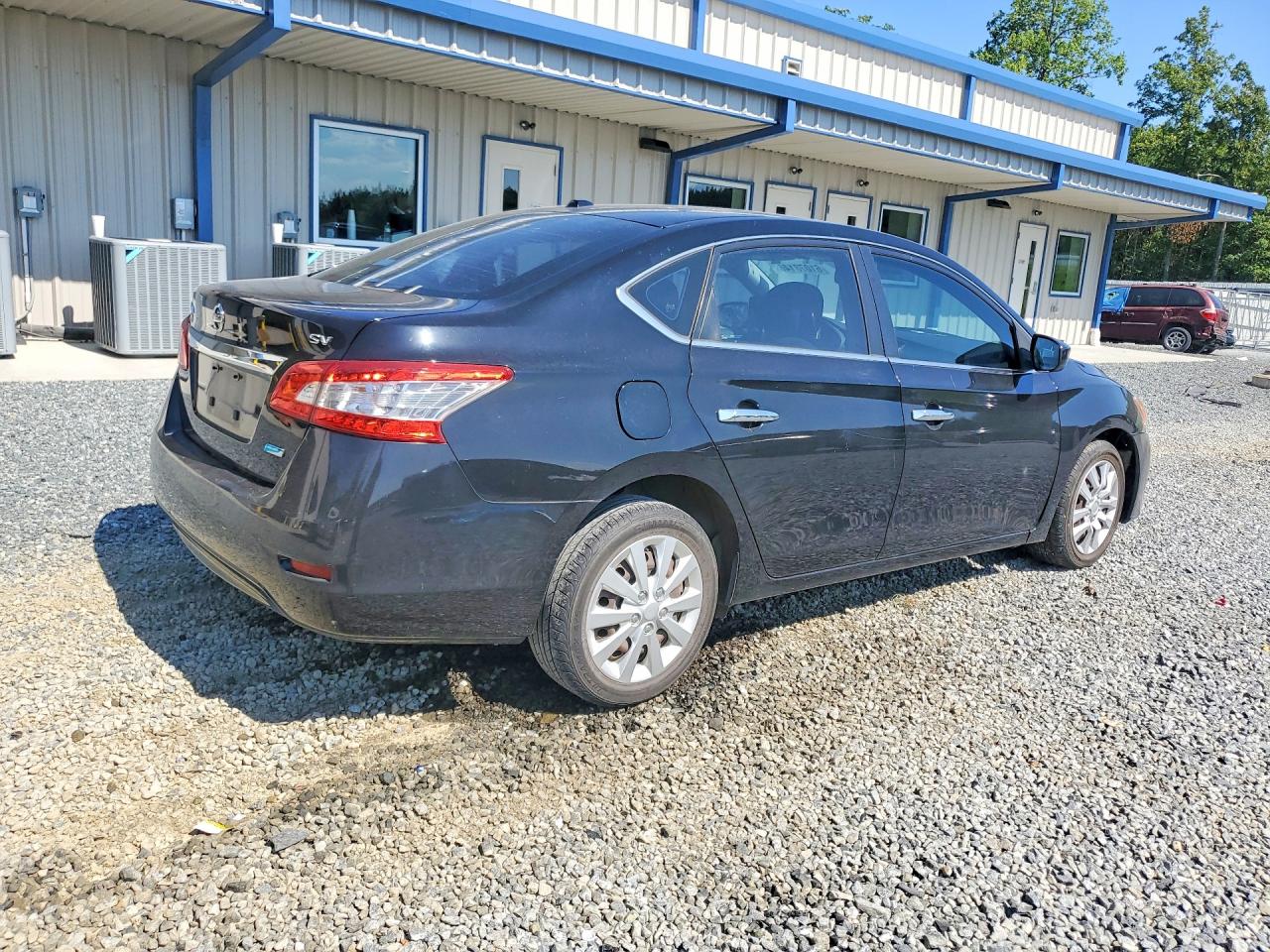 2013 Nissan Sentra Sv Black vin: 1N4AB7APXDN909719