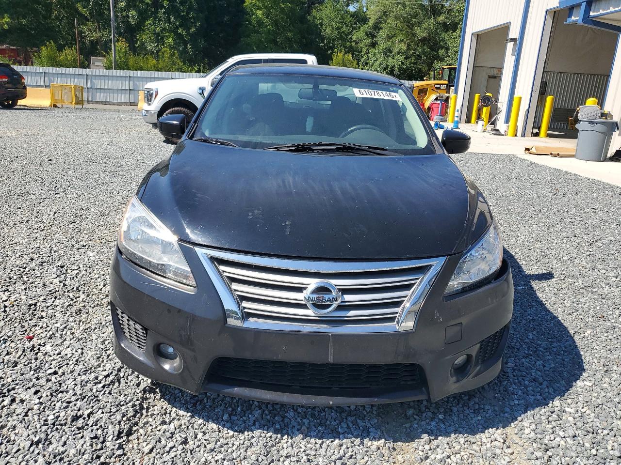 2013 Nissan Sentra Sv Black vin: 1N4AB7APXDN909719